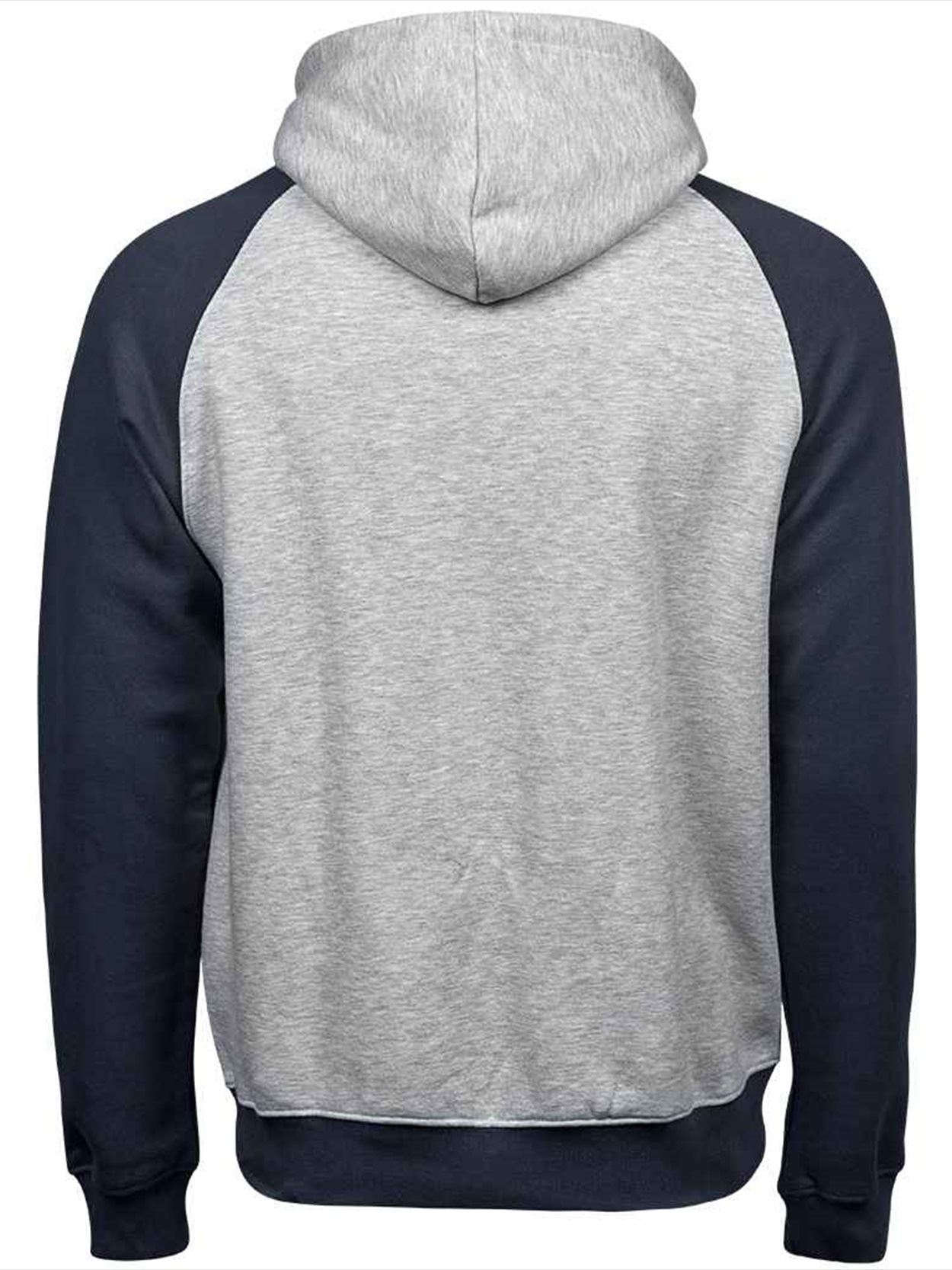 T5432 5432 Tee Jays Two Tone Raglan Hooded Sweatshirt Image 2