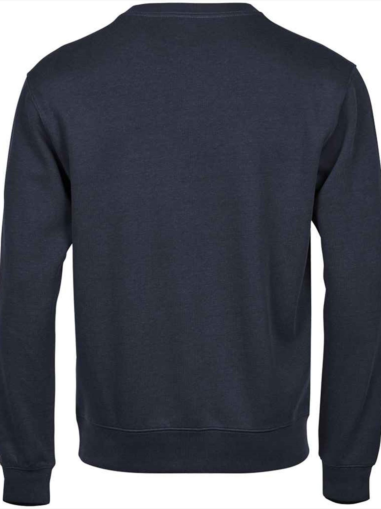 T5504 5504 Tee Jays Ribbed Interlock Crew Neck Sweatshirt Image 2