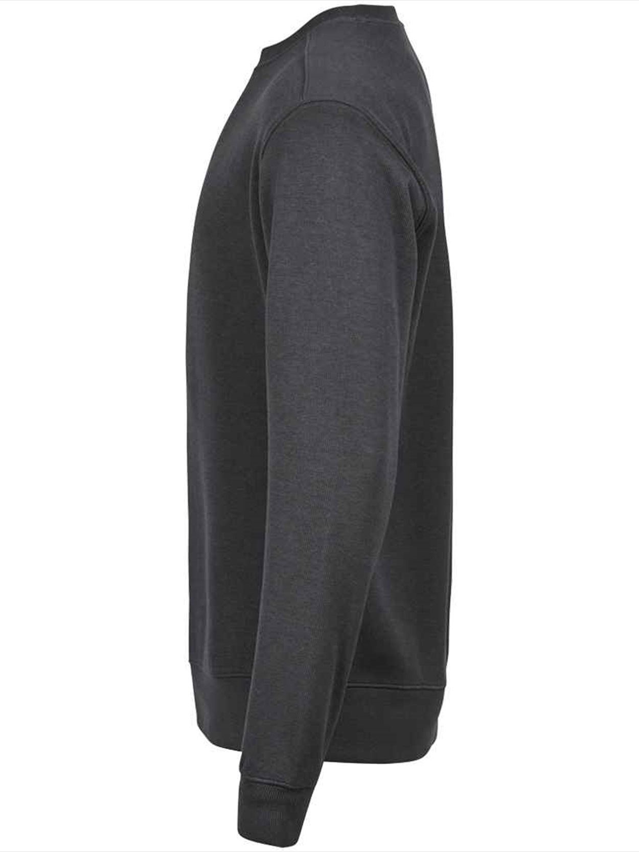 T5504 5504 Tee Jays Ribbed Interlock Crew Neck Sweatshirt Image 3
