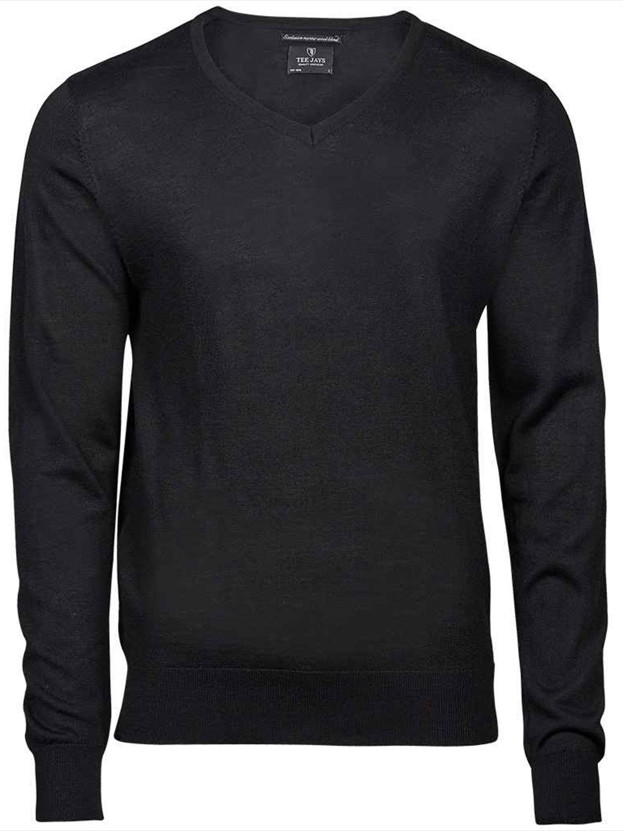 T6001 6001 Tee Jays Merino Blend V Neck Sweater Image 1