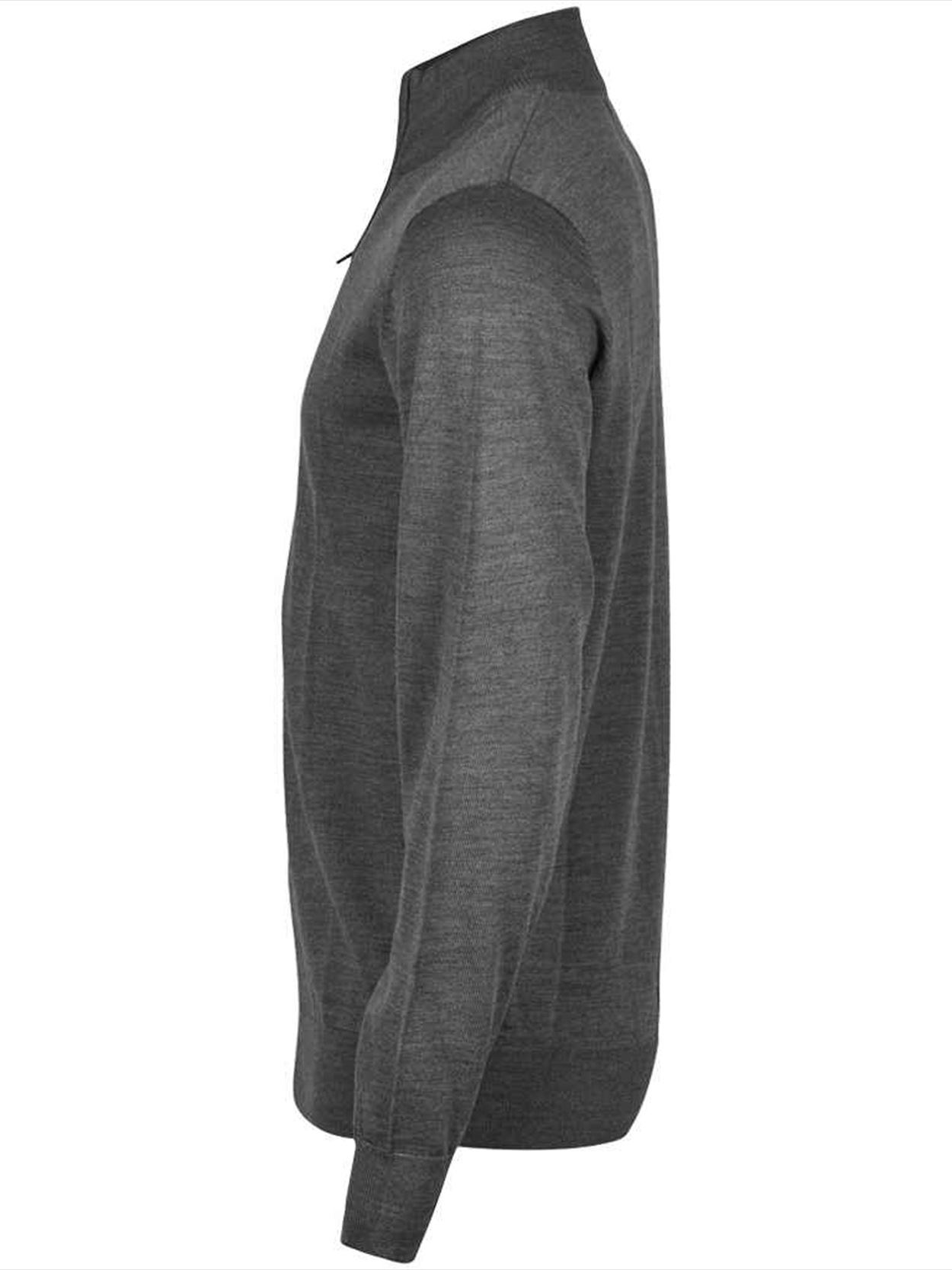 T6010 6010 Tee Jays Half Zip Sweater Image 3