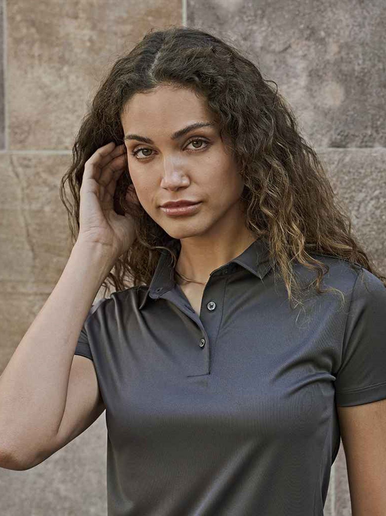 T7201 7201 Tee Jays Ladies Luxury Sport Polo Shirt Image 1