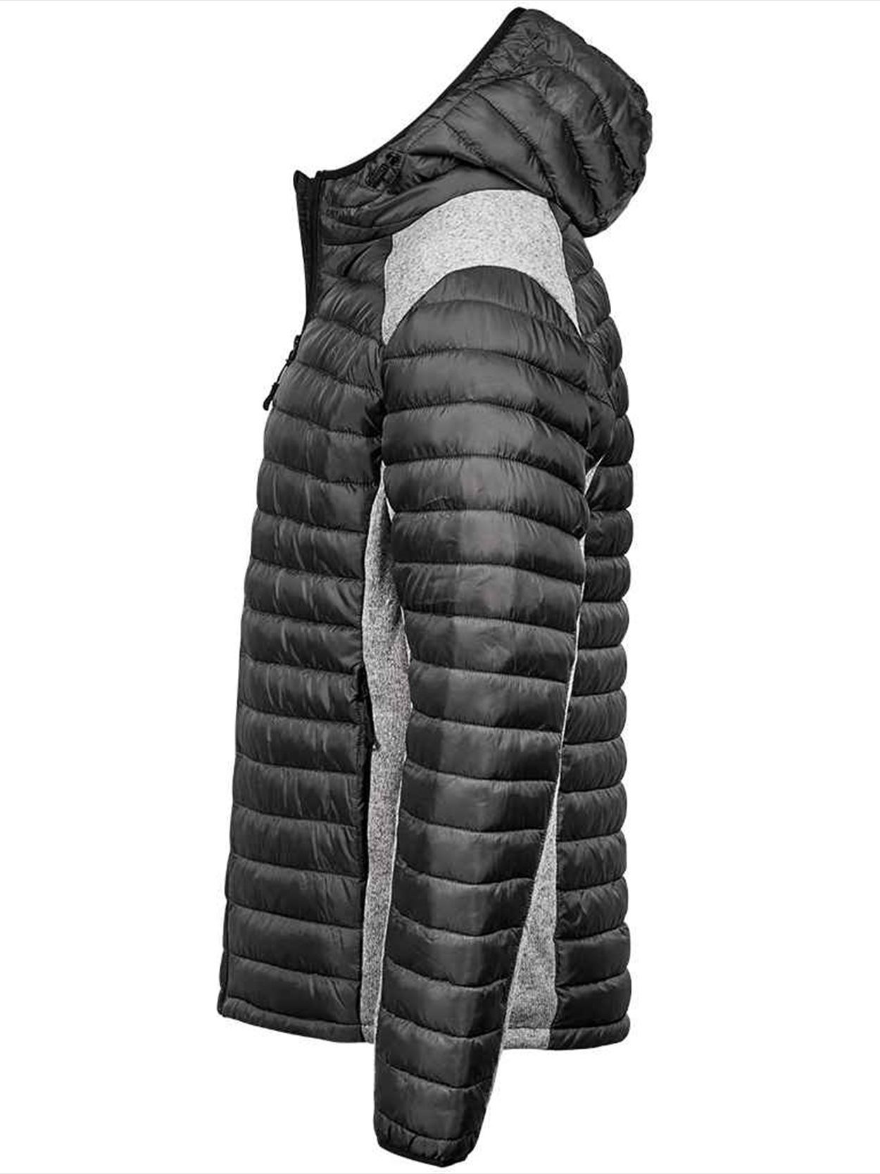 T9610 9610 Tee Jays Crossover Hooded Padded Outdoor Jacket Image 3