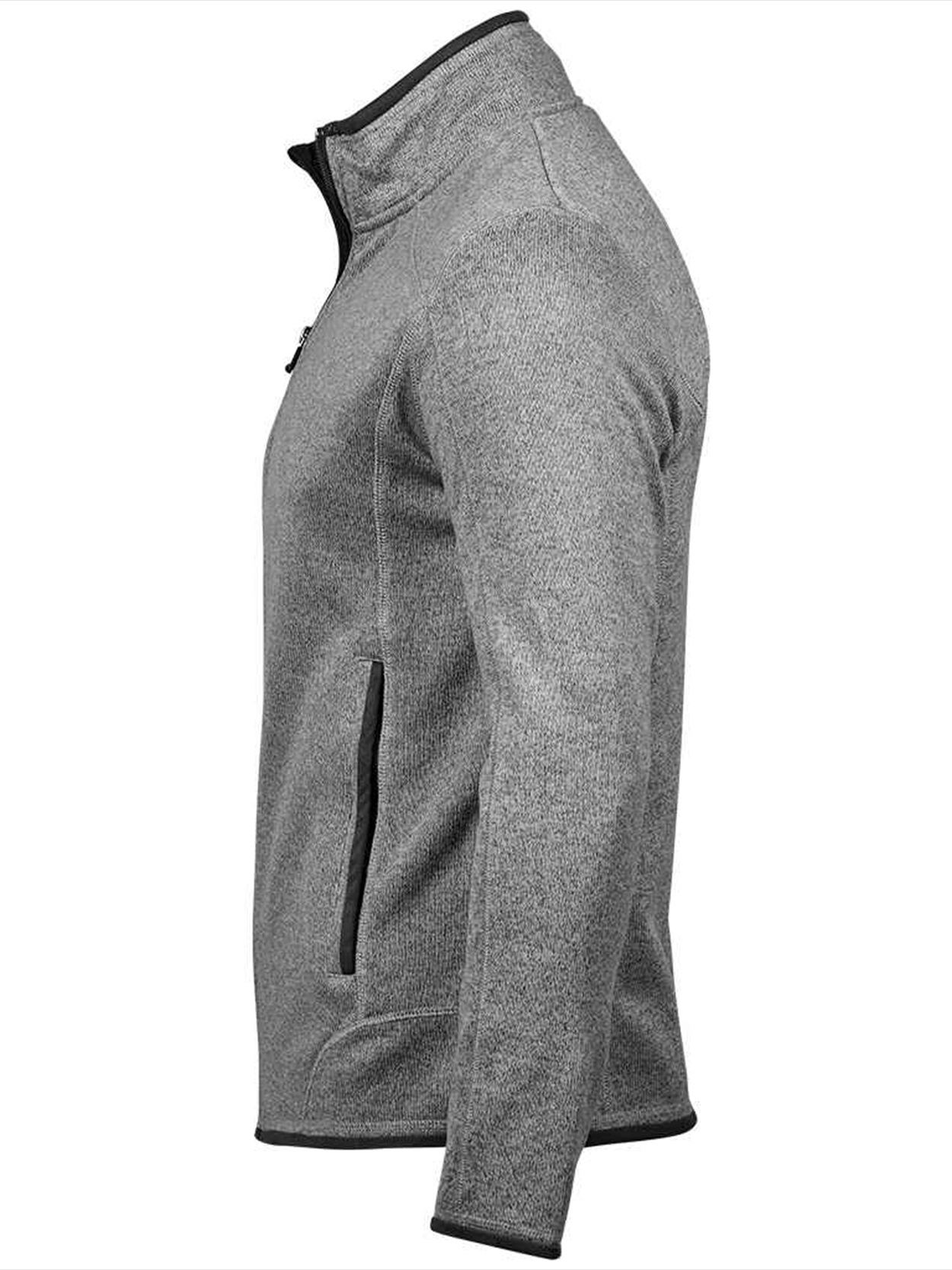T9615 9615 Tee Jays Knitted Outdoor Fleece Jacket Image 3