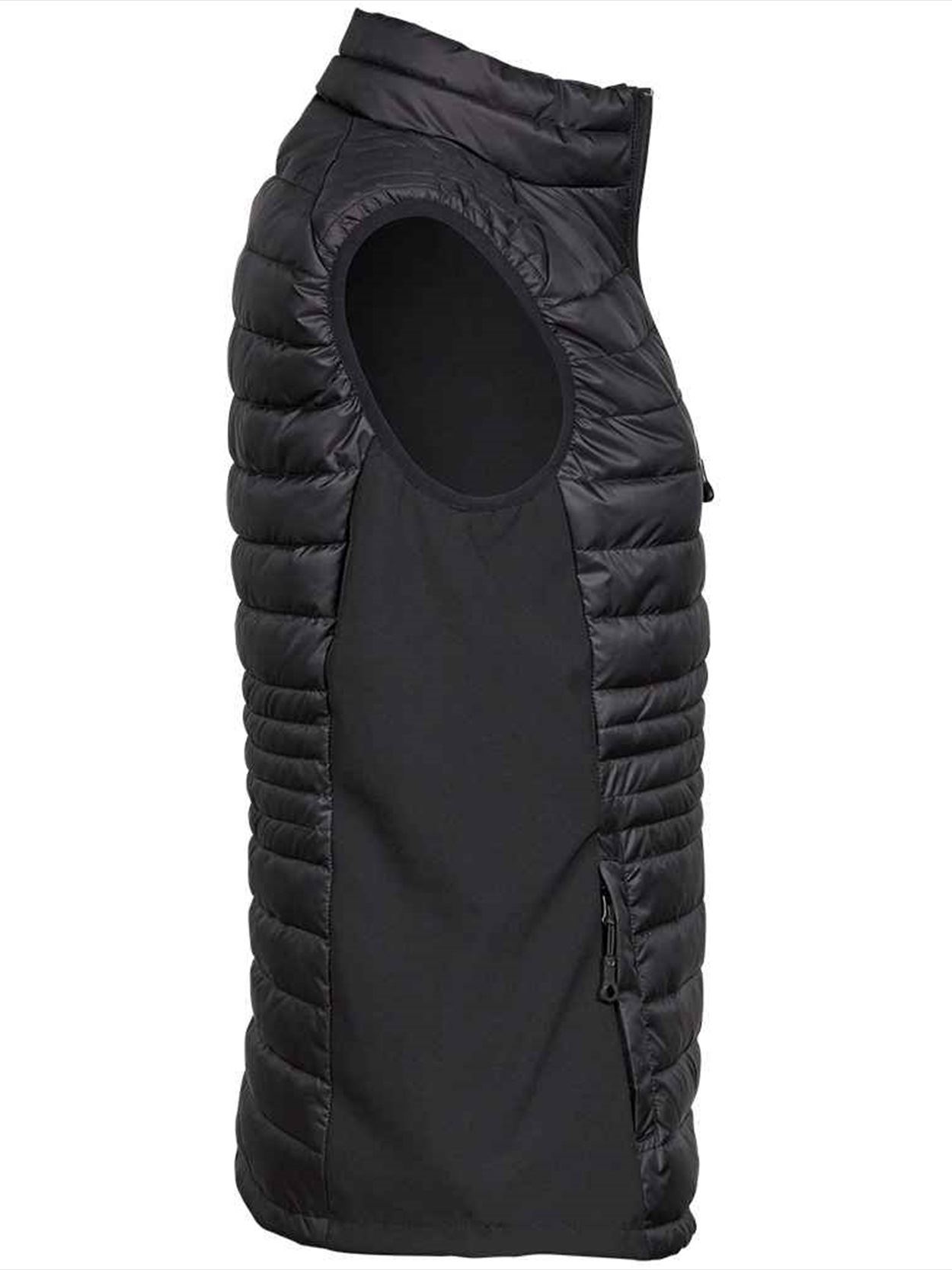 T9625 9625 Tee Jays Ladies Crossover Padded Bodywarmer Image 3