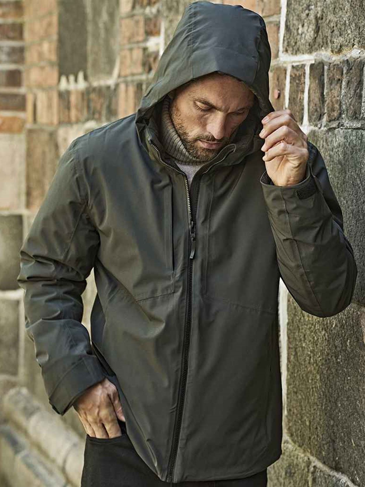 T9680 9680 Tee Jays All Weather Winter Jacket Image 1