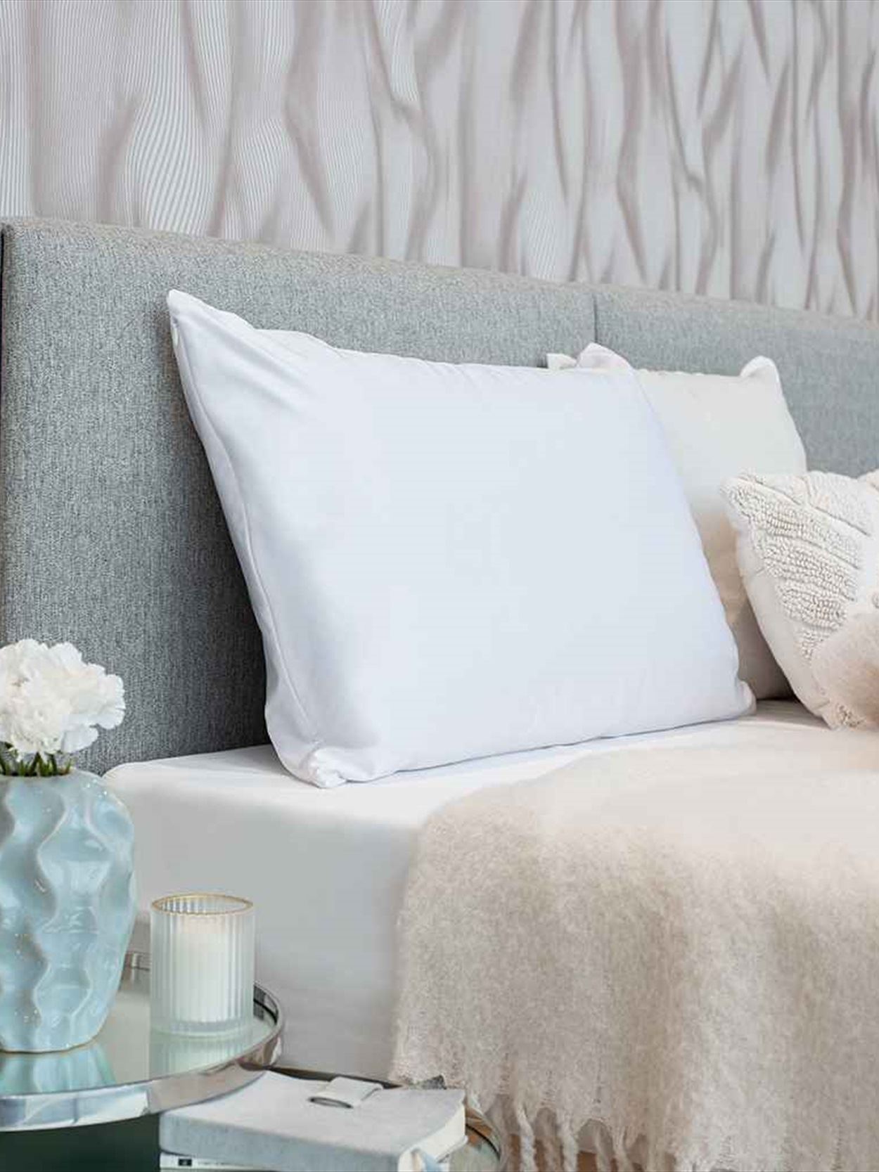TC930 Towel City Satin Pillowcase Image 1