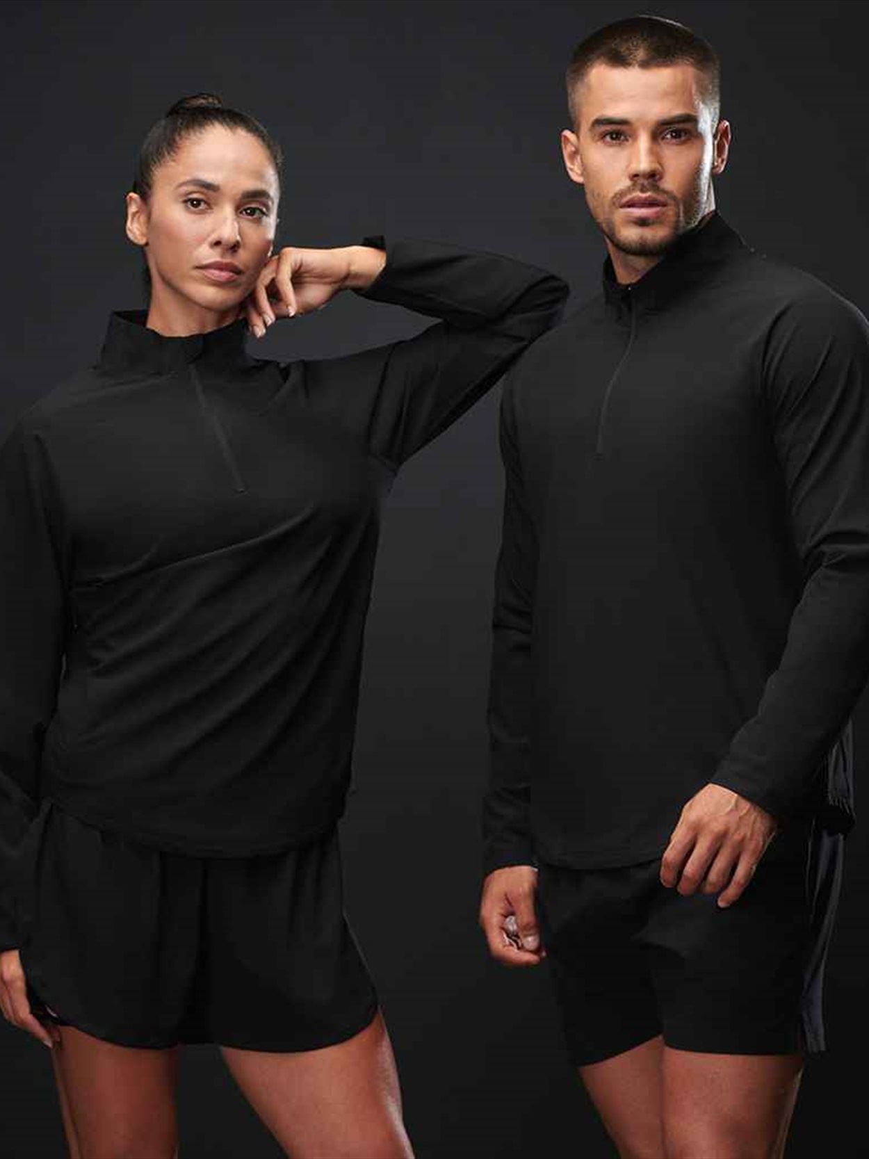 TL577 Tombo Technical 1/4 Zip Top Image 1