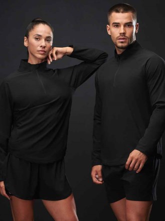 TL577 Tombo Technical 1/4 Zip Top