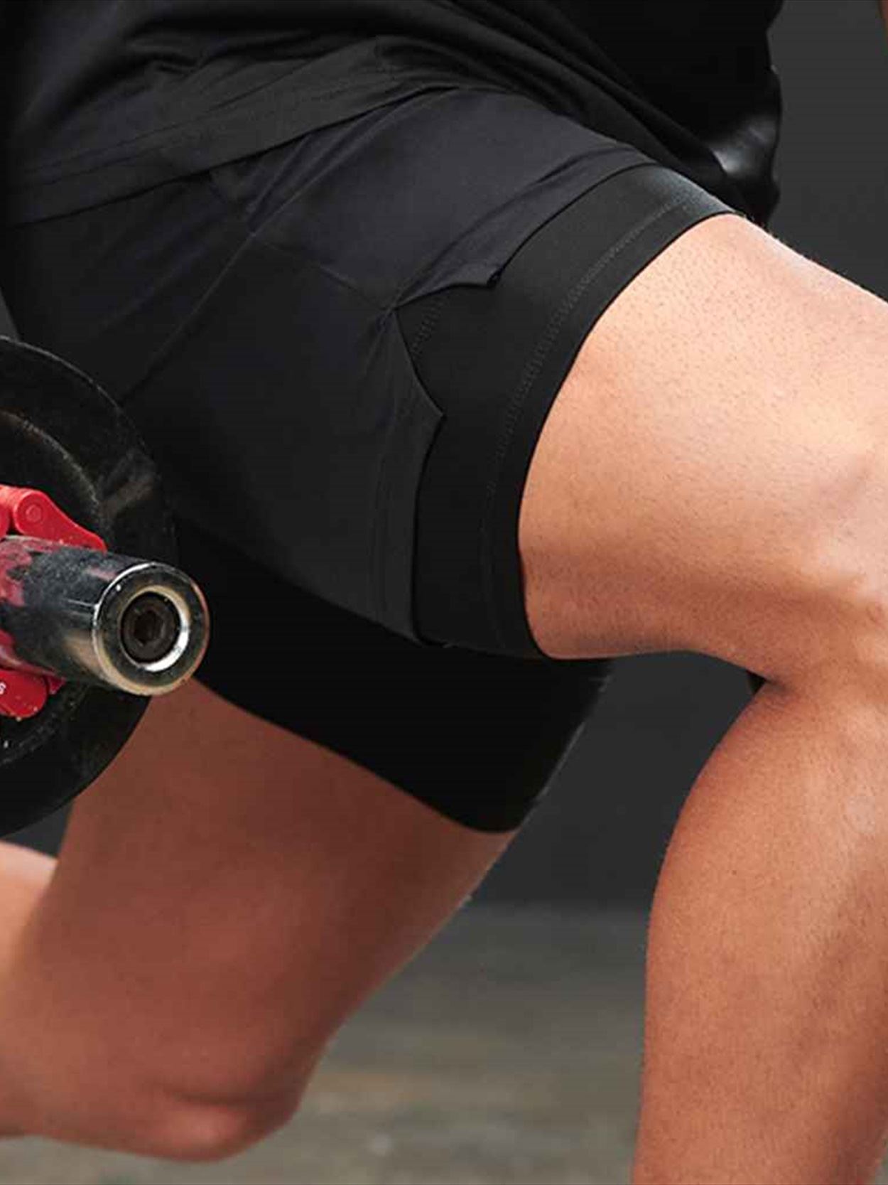 TL615 Tombo Double Layer Sports Shorts Image 1