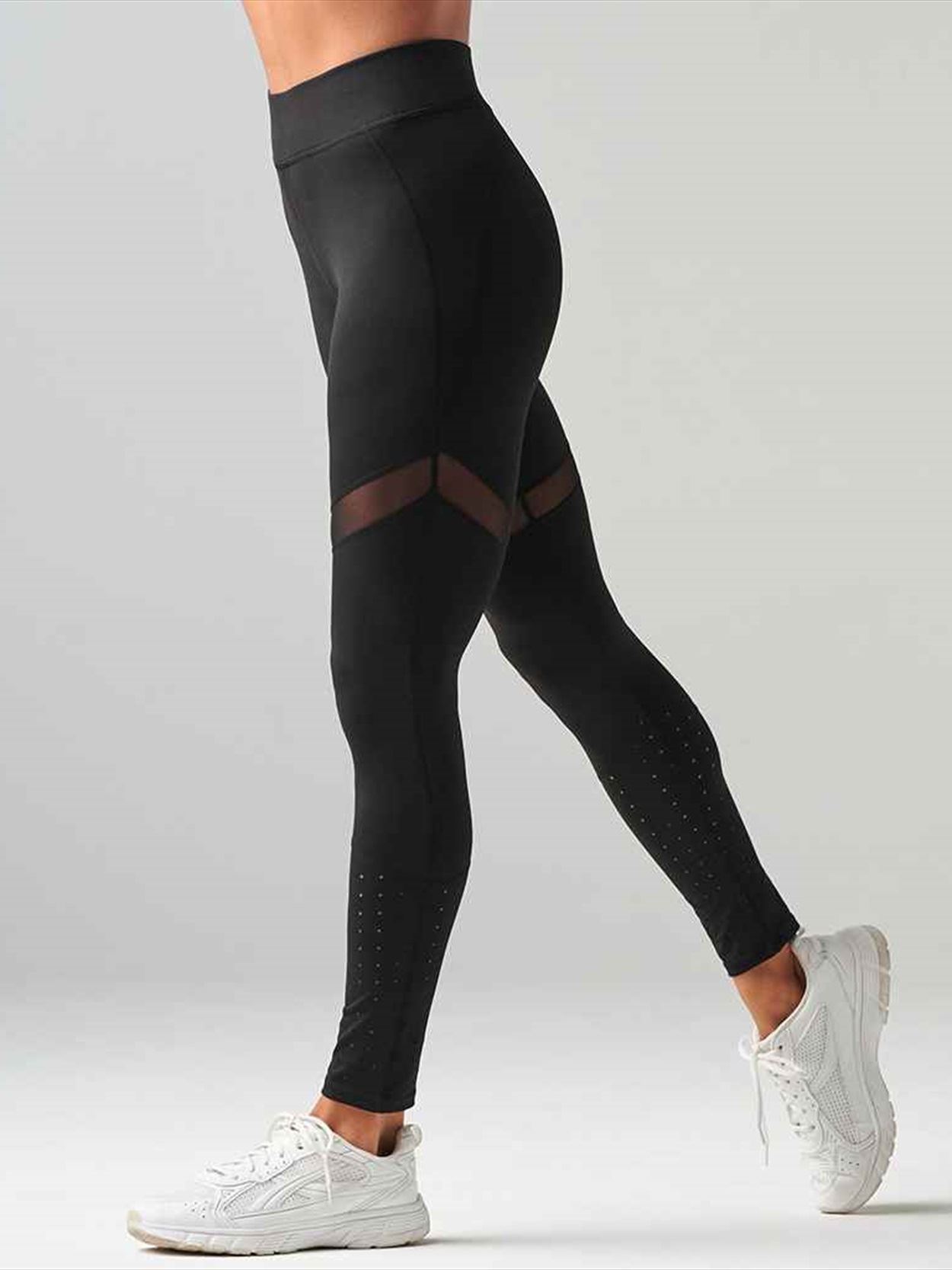 TL672 Tombo Ladies Panelled Leggings Image 1
