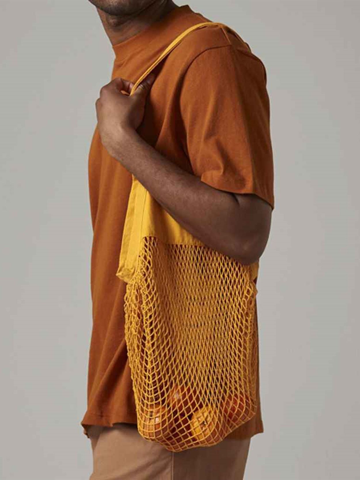 W150 Westford Mill Organic Cotton Mesh Grocery Bag Image 1