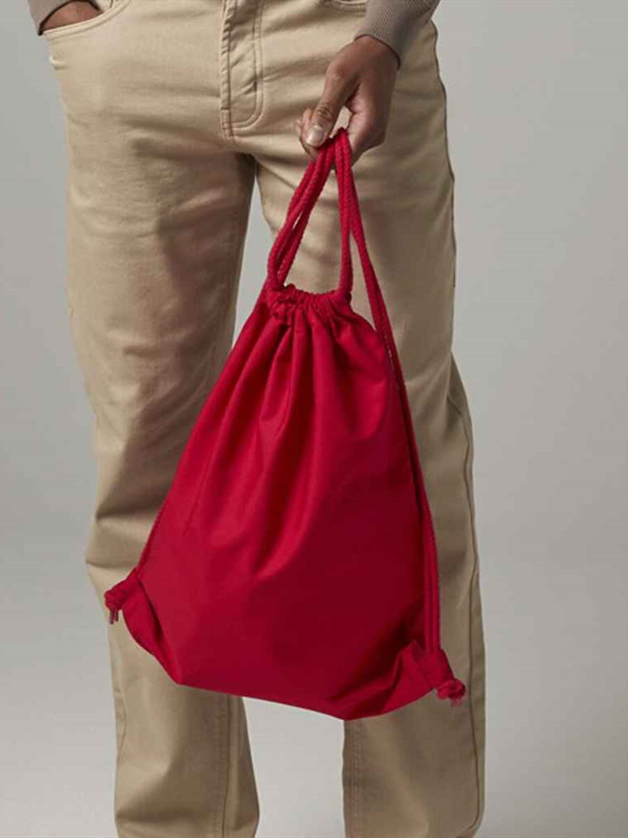 W260 Westford Mill Organic Premium Cotton Gymsac Image 1
