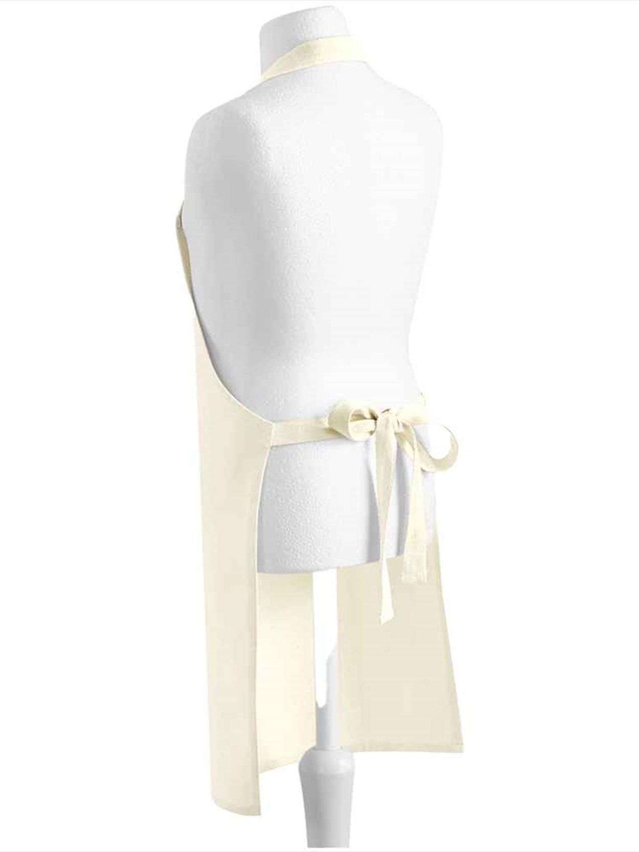 W362 Westford Mill Fairtrade Kids Craft Apron Image 2