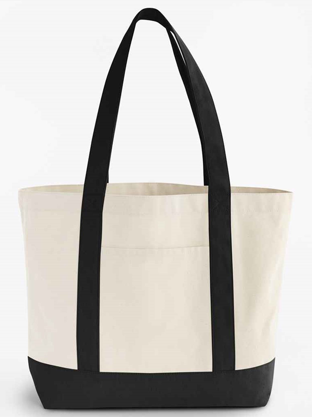 W804 Westford Mill EarthAware® Organic Varsity Shopper Image 2