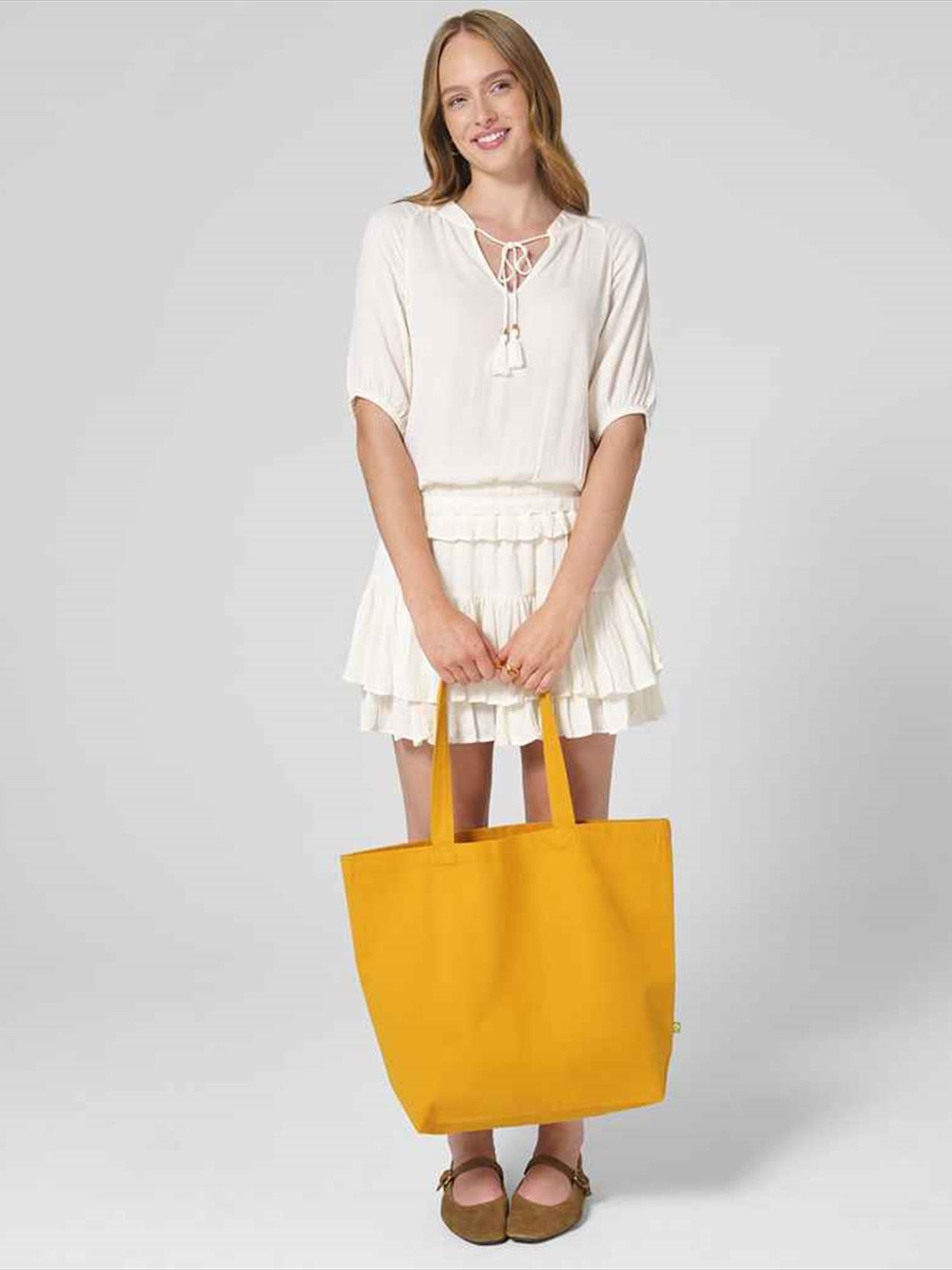 W805 Westford Mill EarthAware® Organic Maxi Bag For Life Image 1