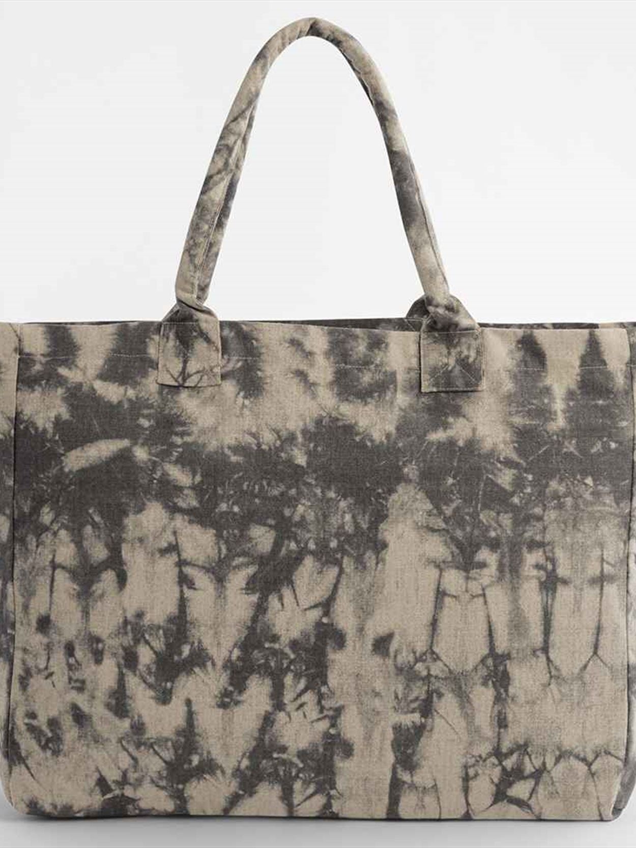 W930 Westford Mill Tie Dye Canvas Tote Bag Image 2