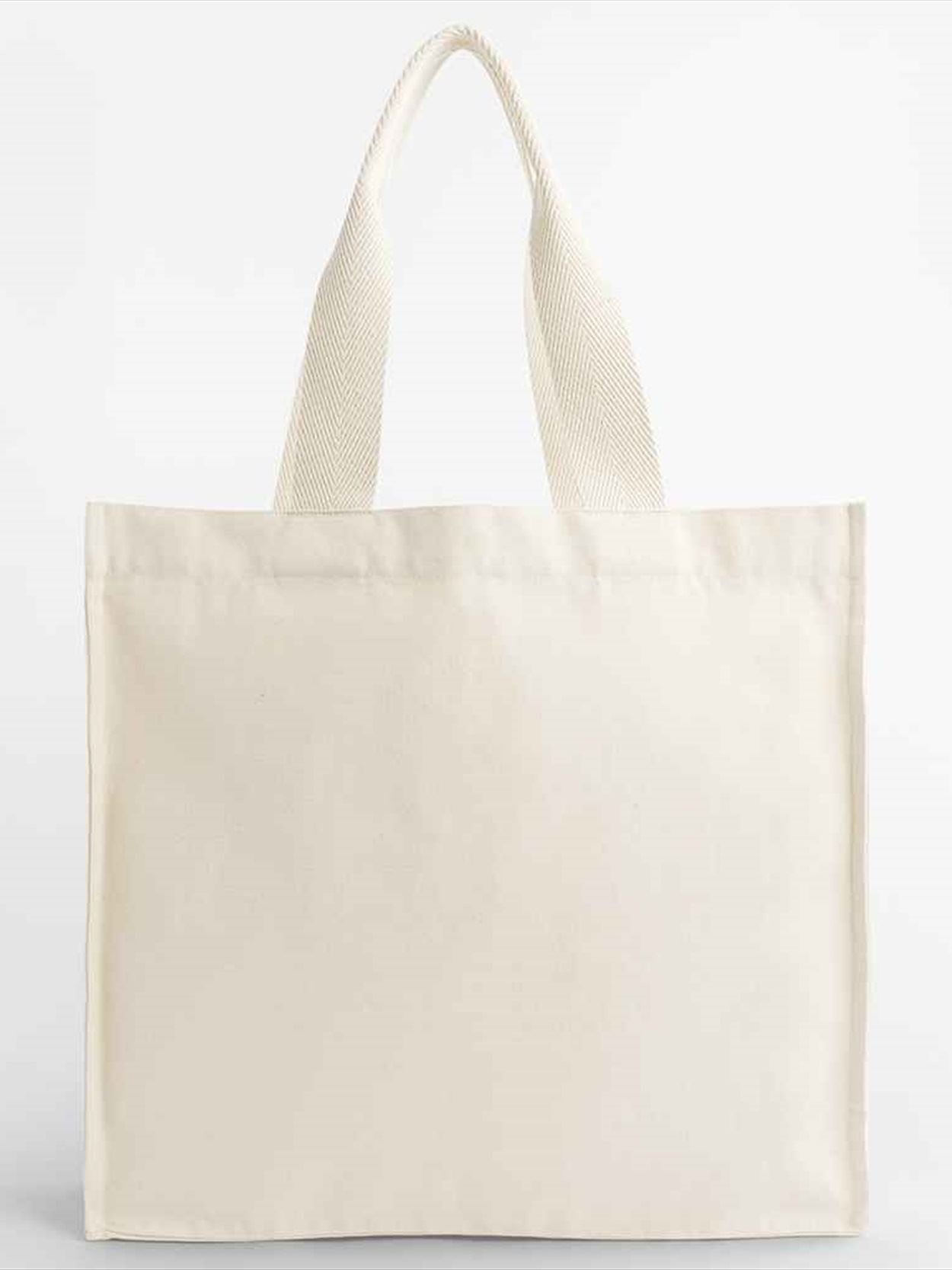 W940 Westford Mill Chevron Handle Shopper Image 2