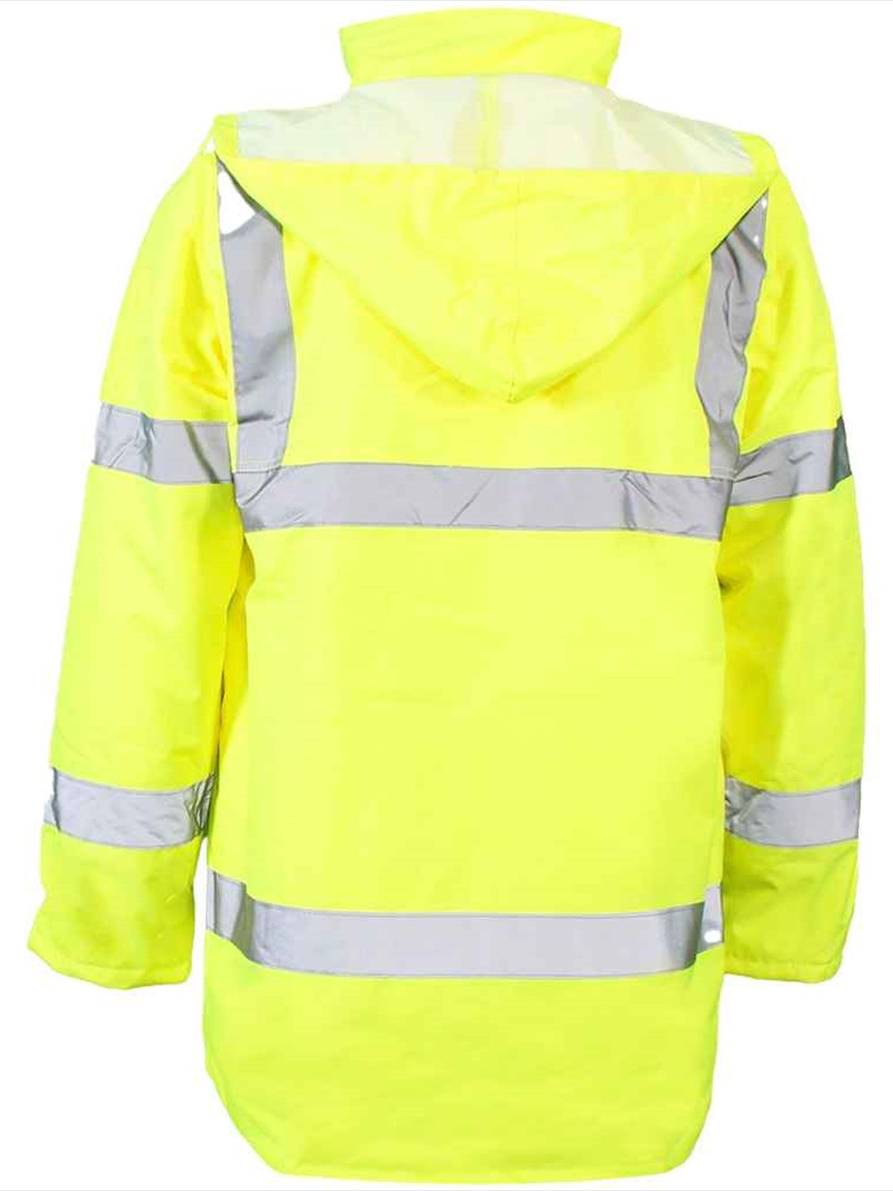 WR005 DWHV12 Warrior Hi-Vis Traffic Jacket Image 2