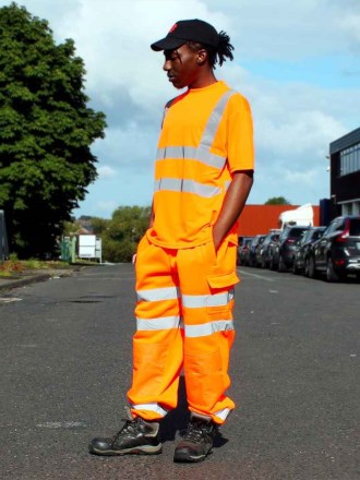 WR009 DWHV48 Warrior Hi-Vis T-Shirt