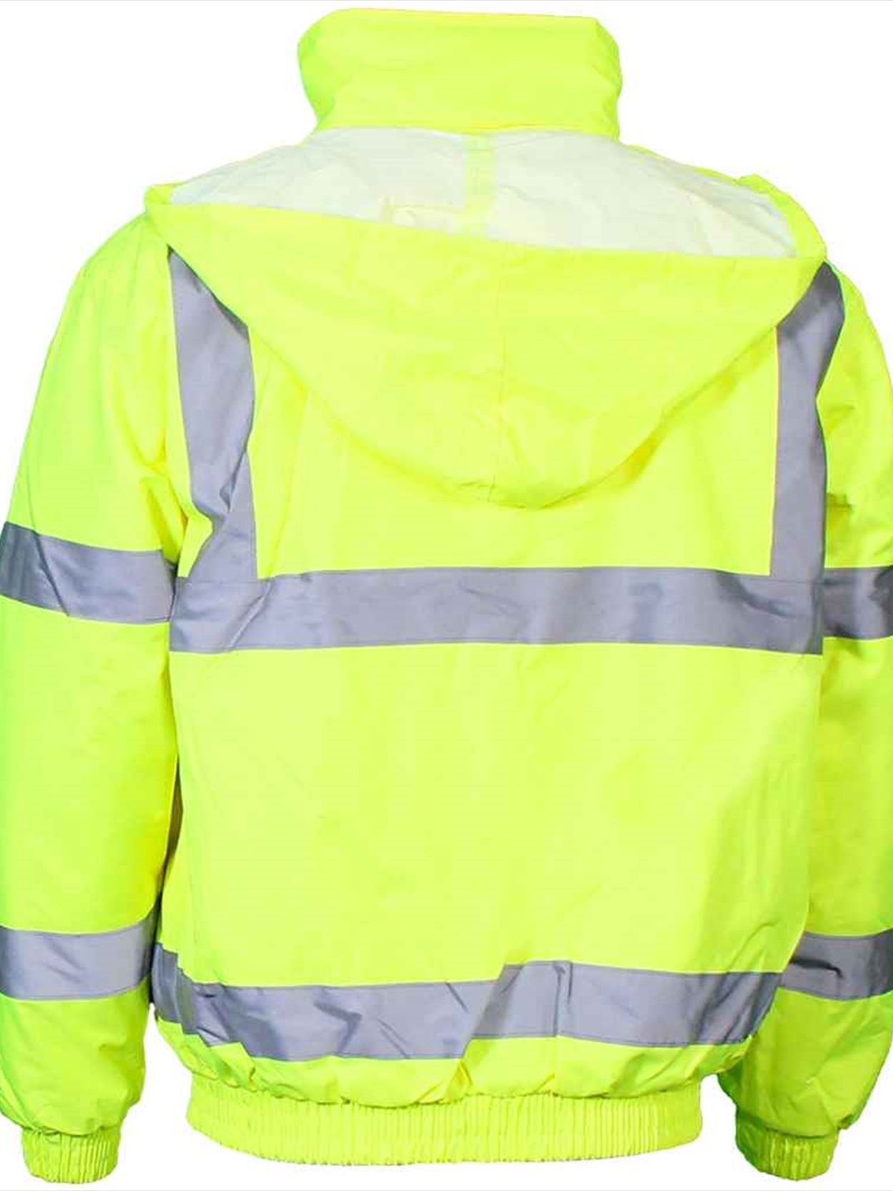 WR023 DWHV08 Warrior Hi-Vis Bomber Jacket Image 2