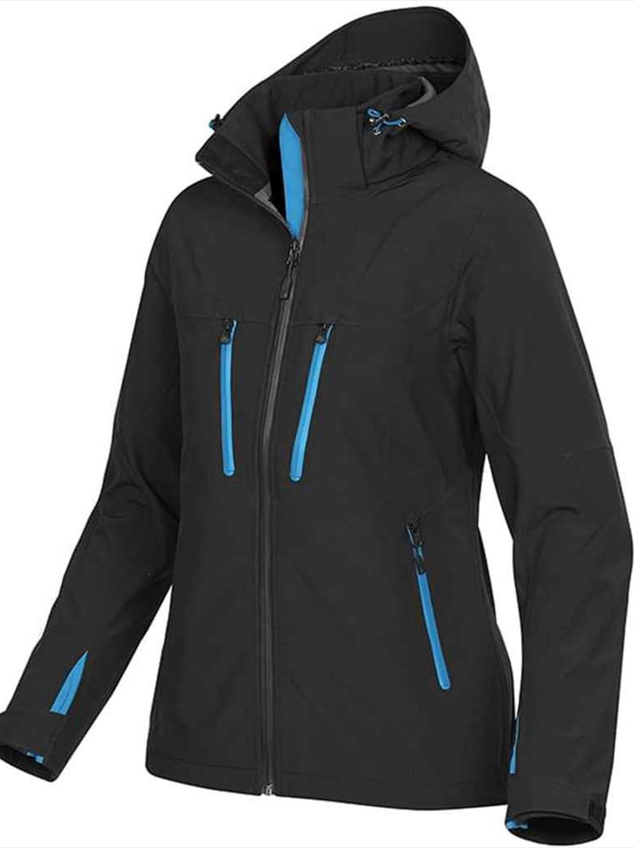 XB-3W Stormtech Ladies Patrol Hooded Soft Shell Jacket Image 4