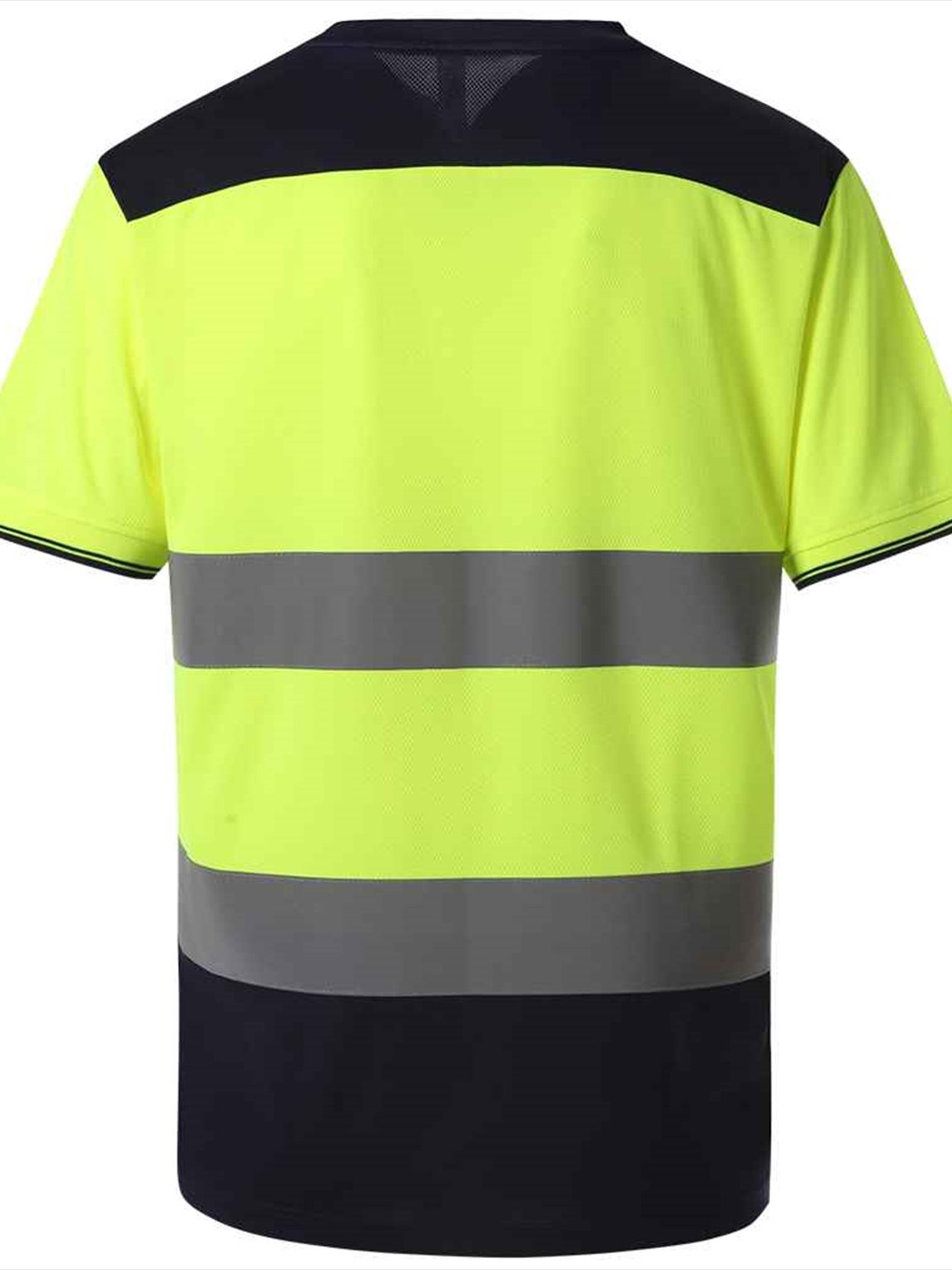 YK013 HVJ400 Yoko Hi-Vis Two Tone T-Shirt Image 2