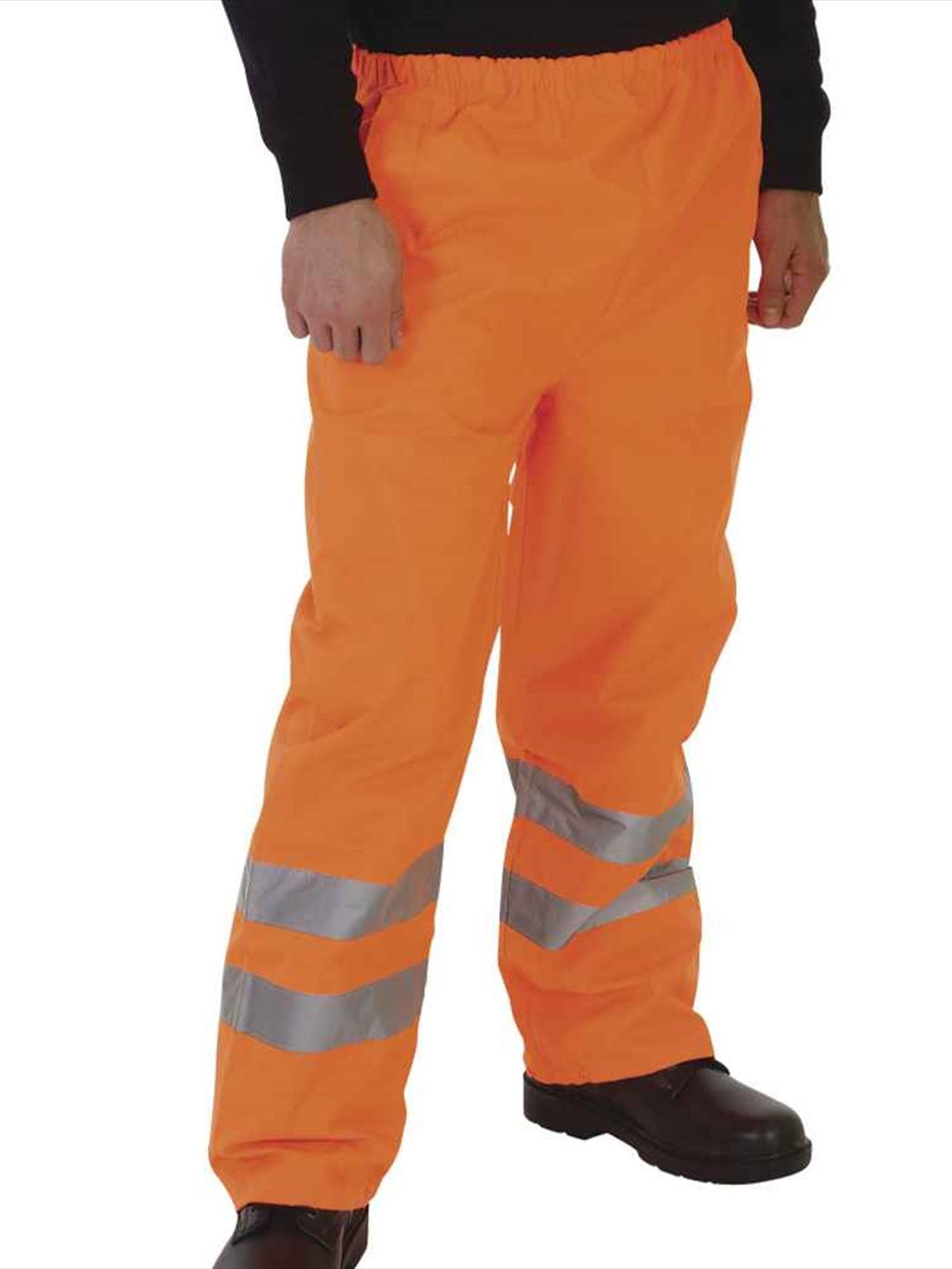 YK211 HVS462 Yoko Hi-Vis Waterproof GO/RT Overtrousers Image 1