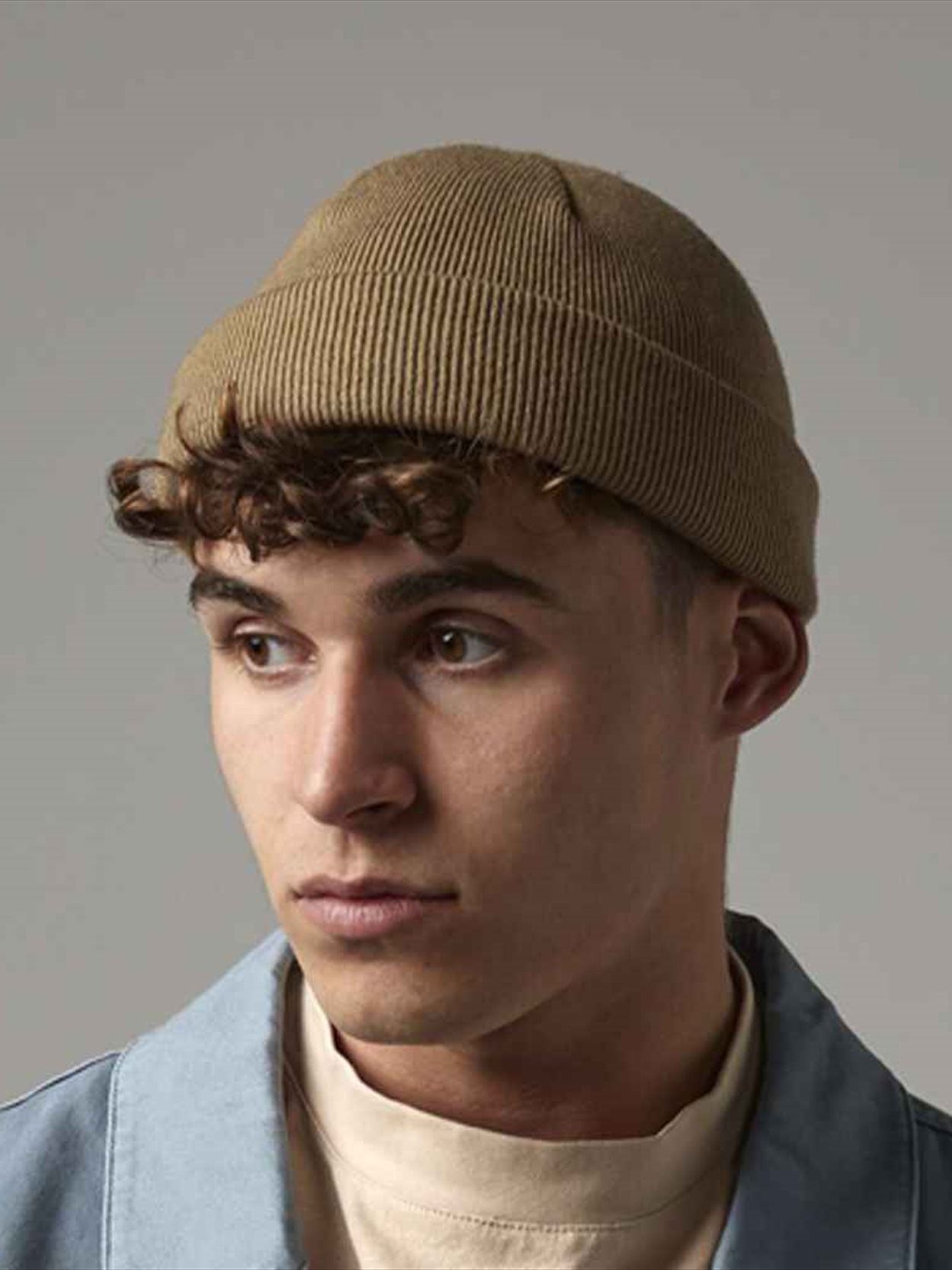 BB43R B43R Beechfield Recycled Mini Fisherman Beanie Image 1