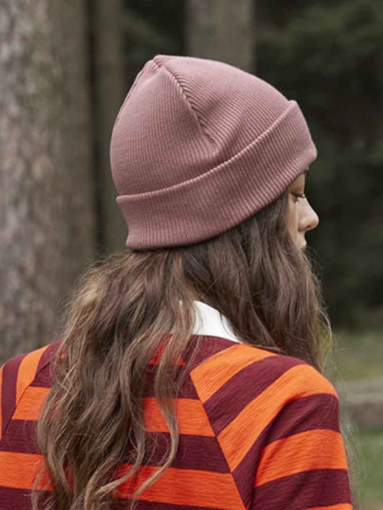 BB830N B830N Beechfield Organic Cotton Original Heavyweight Cuffed Beanie Image 2