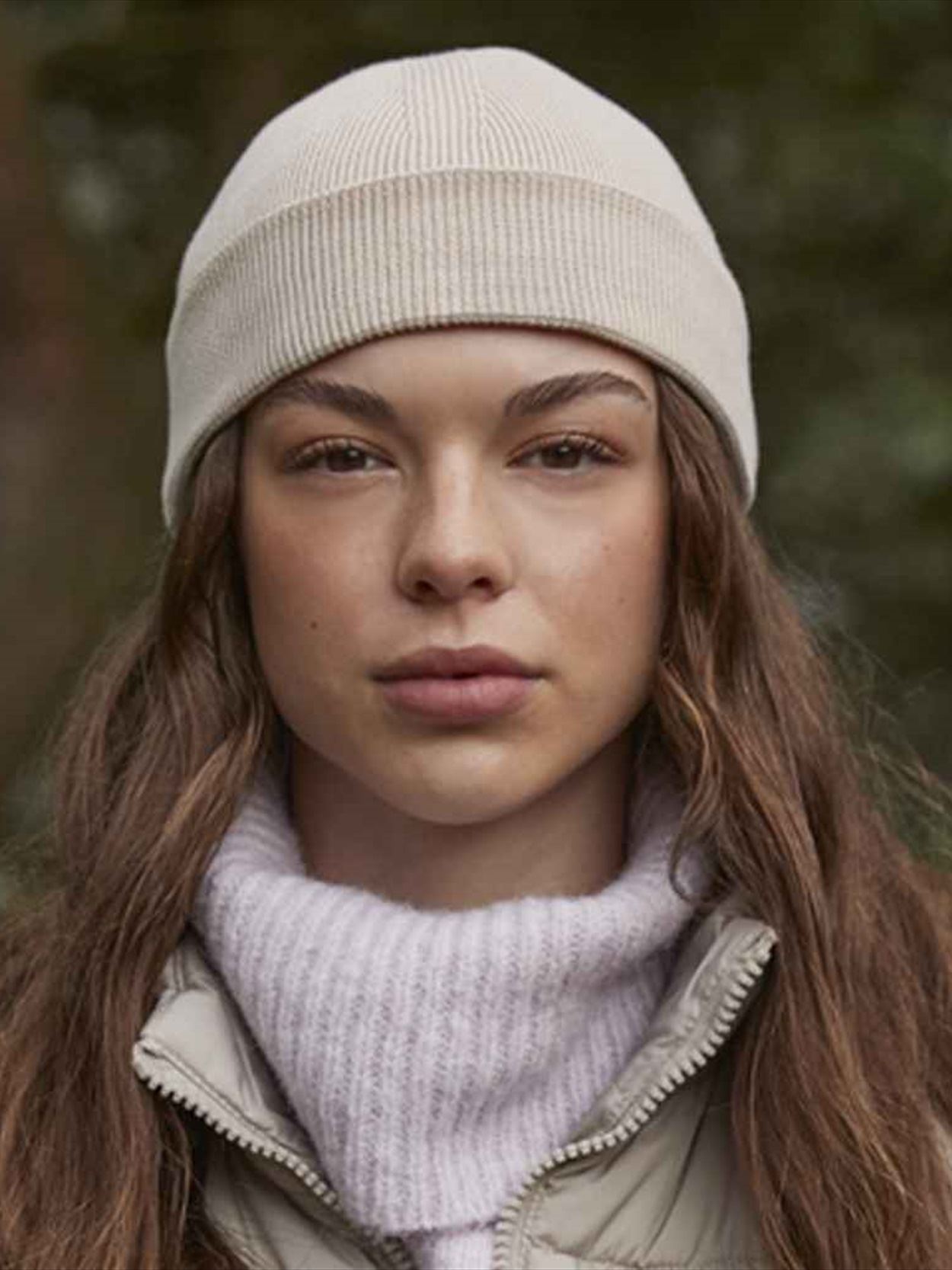 BB832N B832N Beechfield Organic Cotton Fisherman Beanie Image 1