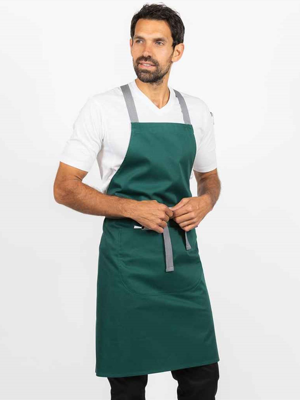 DE141 DP130 Dennys Cross Back Apron Image 1