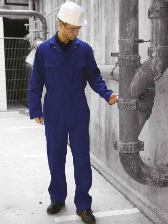 DV002 DWPC35 Warrior Stud Front Coverall