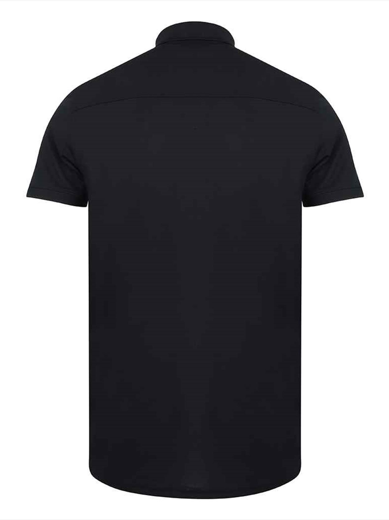 H460 Henbury Slim Fit Stretch Microfine Piqué Polo Shirt Image 2