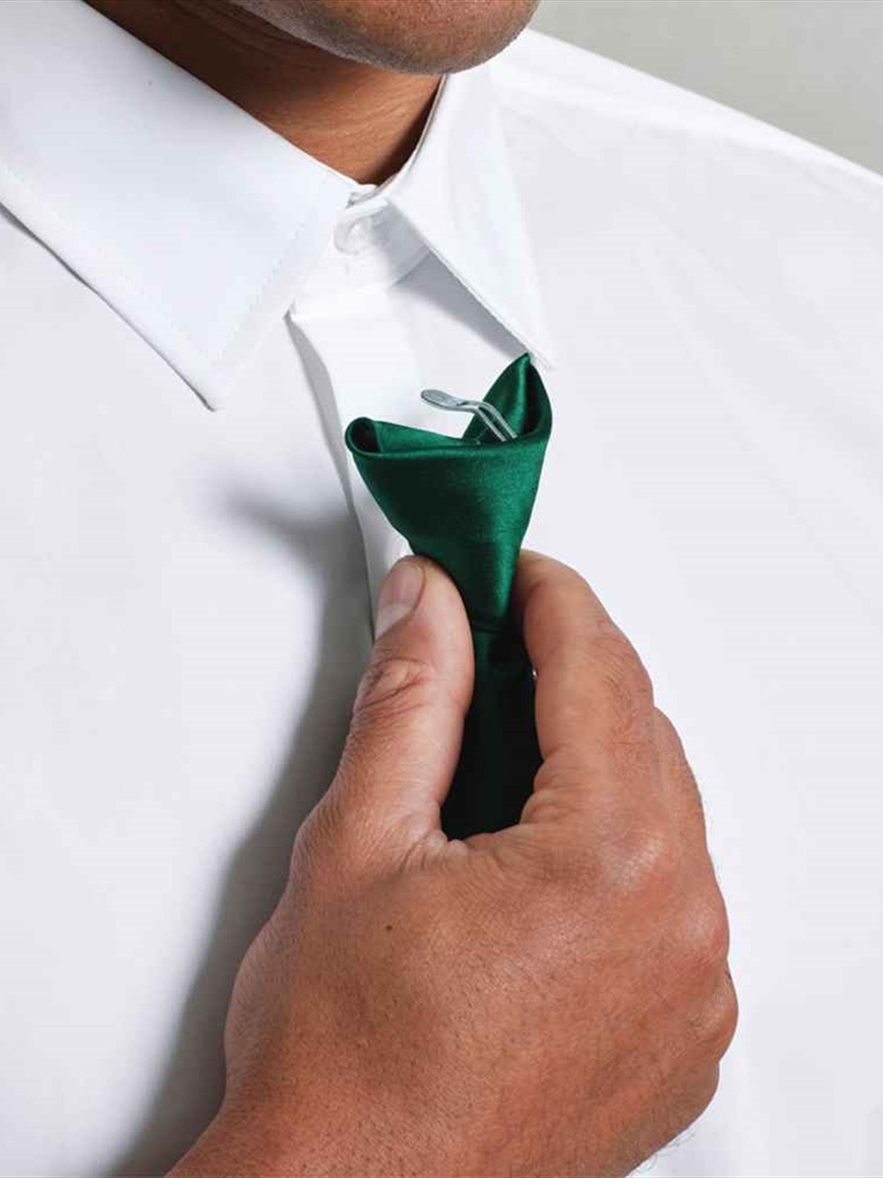 PR755 Premier 'Colours' Satin Clip Tie Image 1
