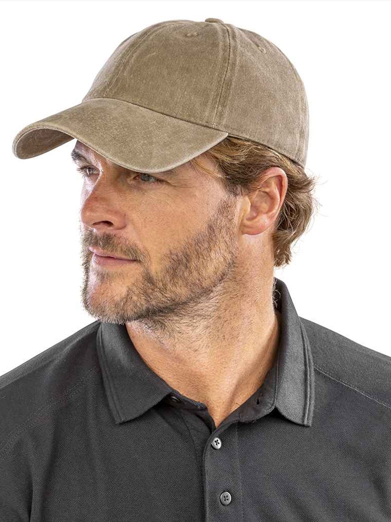 RC092X Result Core Pure Cotton Vintage Cap Image 2