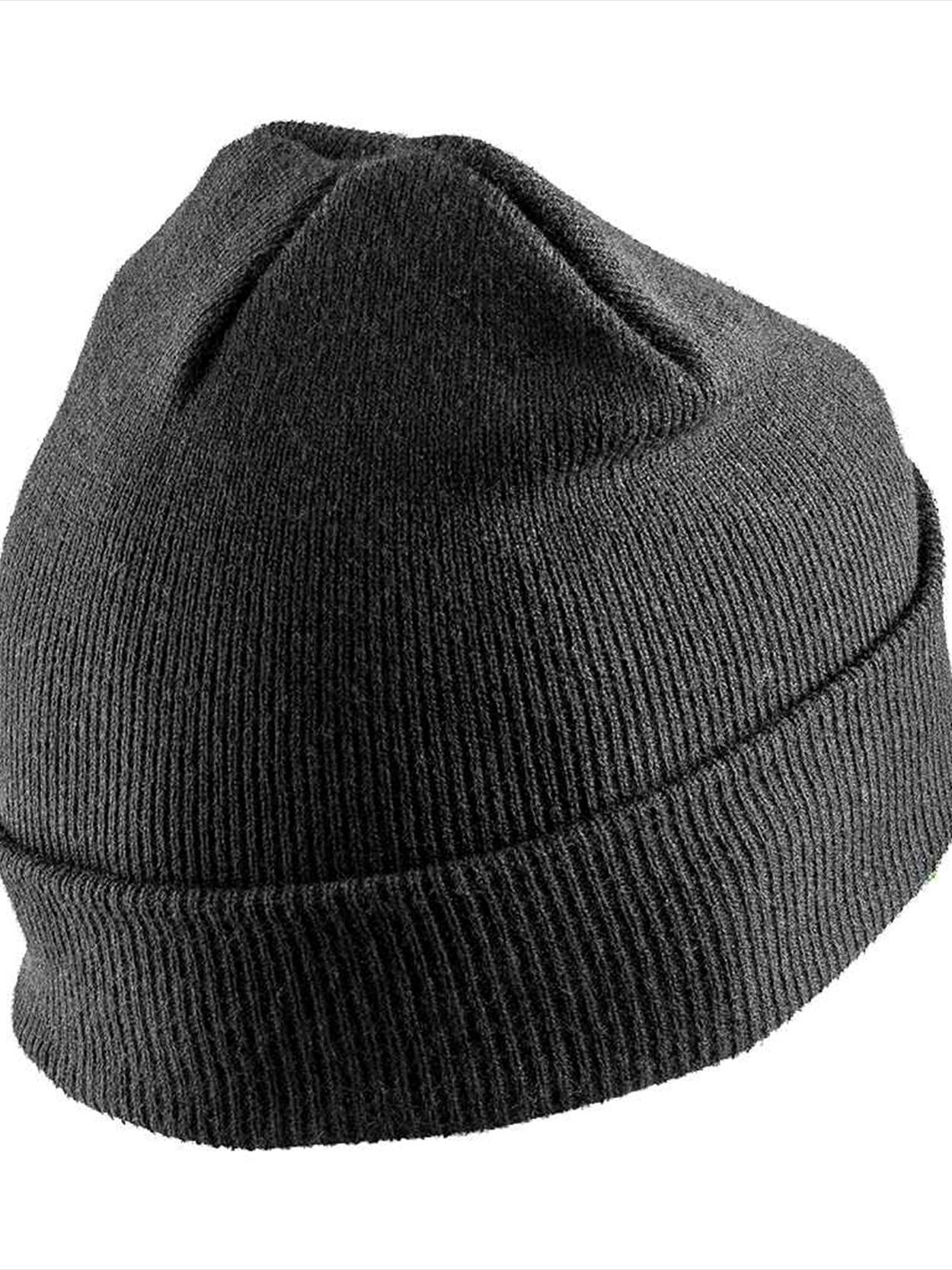 RC927X Result Recycled Double Knit Printers Beanie Image 4