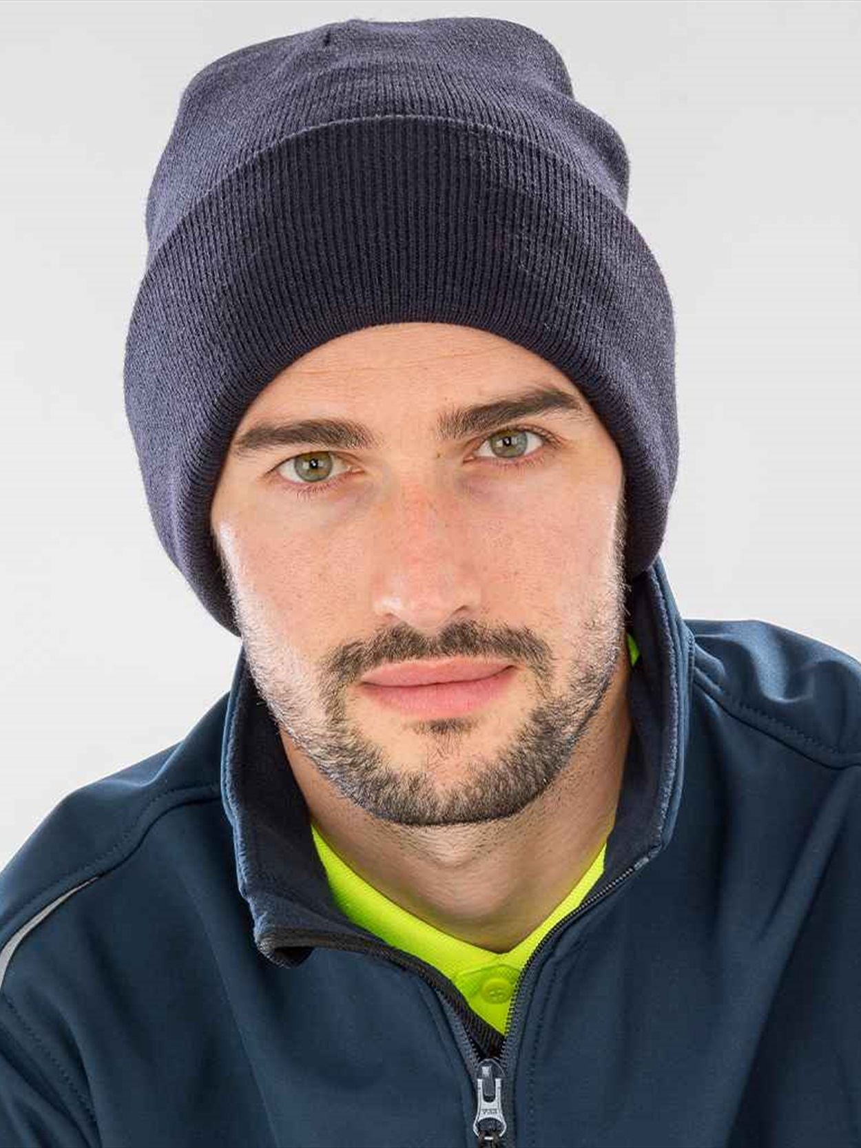 RC929X Result Recycled Woolly Ski Hat Image 2