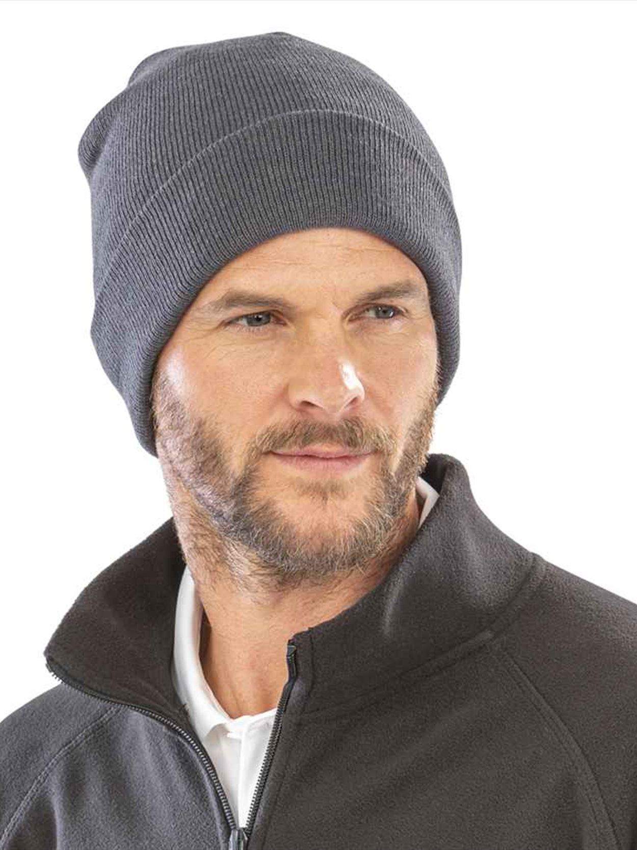 RC929X Result Recycled Woolly Ski Hat Image 3
