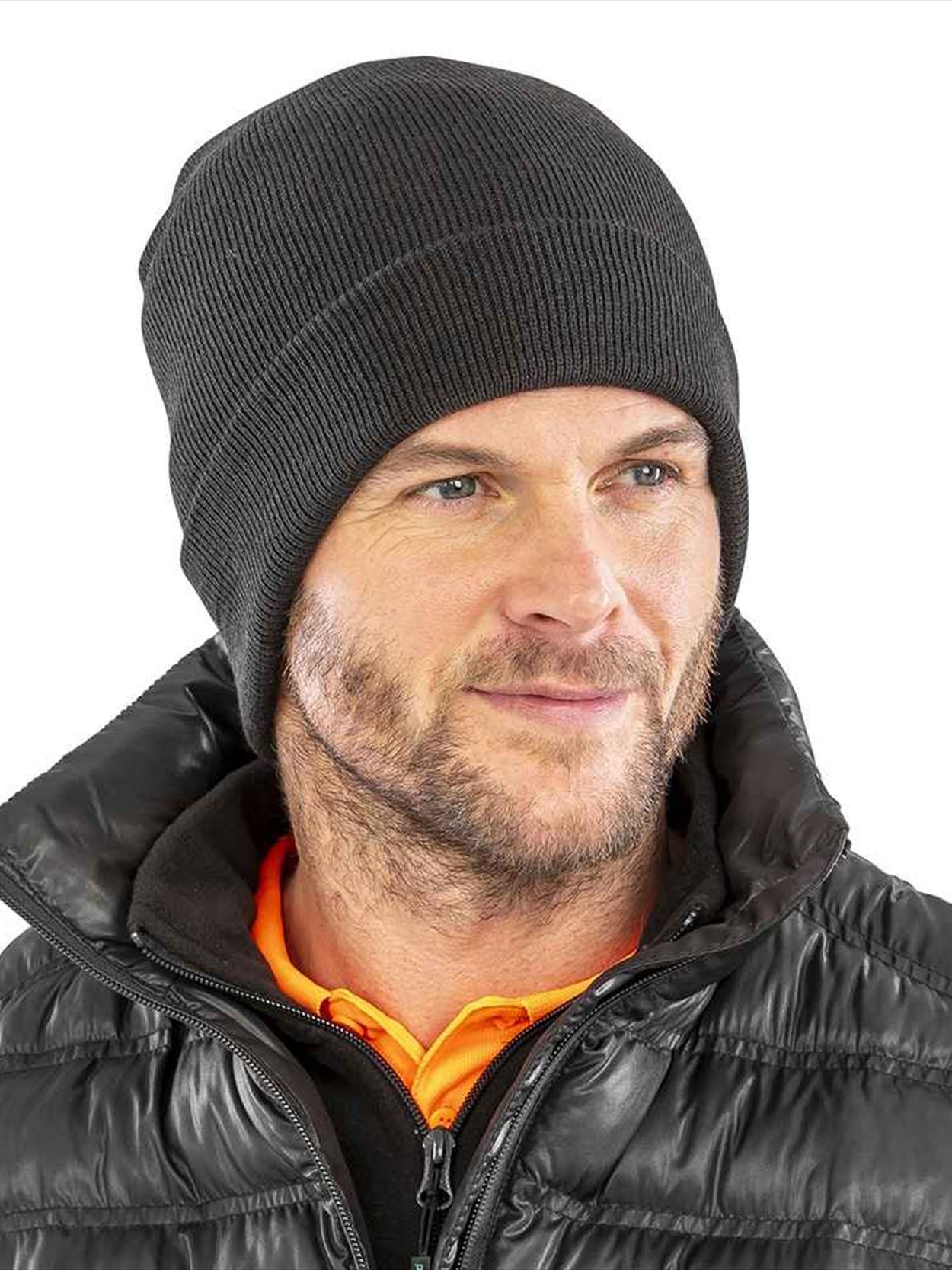 RC929X Result Recycled Woolly Ski Hat Image 1