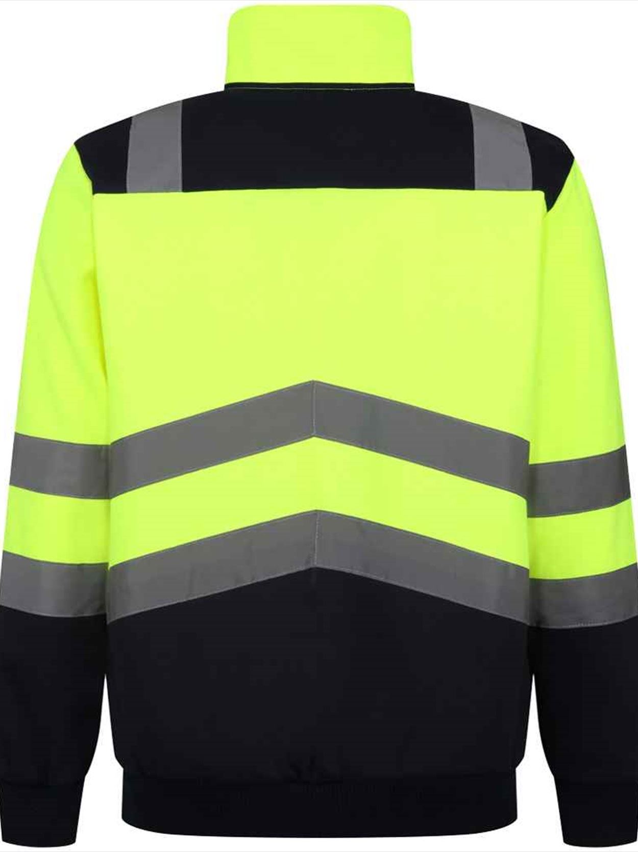 RG460 TRF670 Regatta High Visibility Pro 1/4 Zip Sweatshirt Image 3