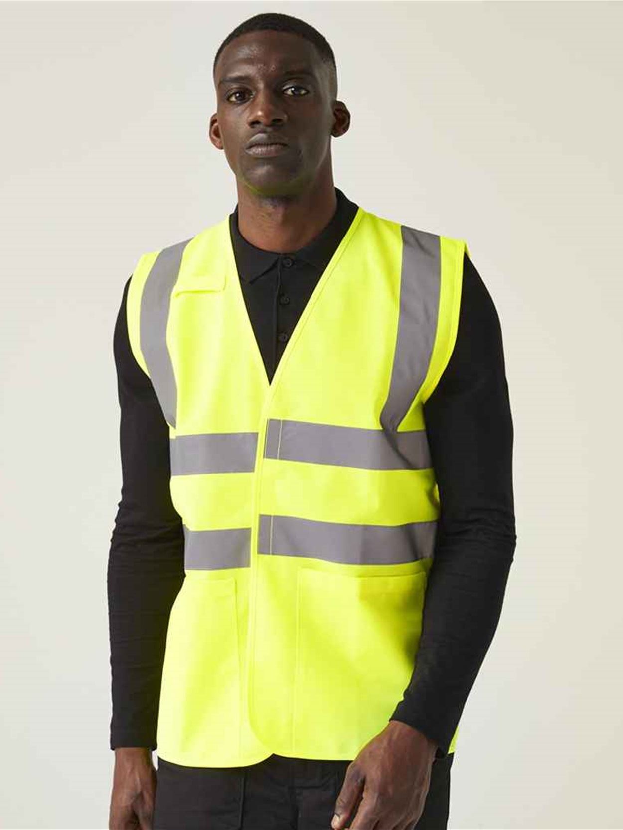 RG465 TRS254 Regatta High Visibility Pro Supervisor Vest Image 2