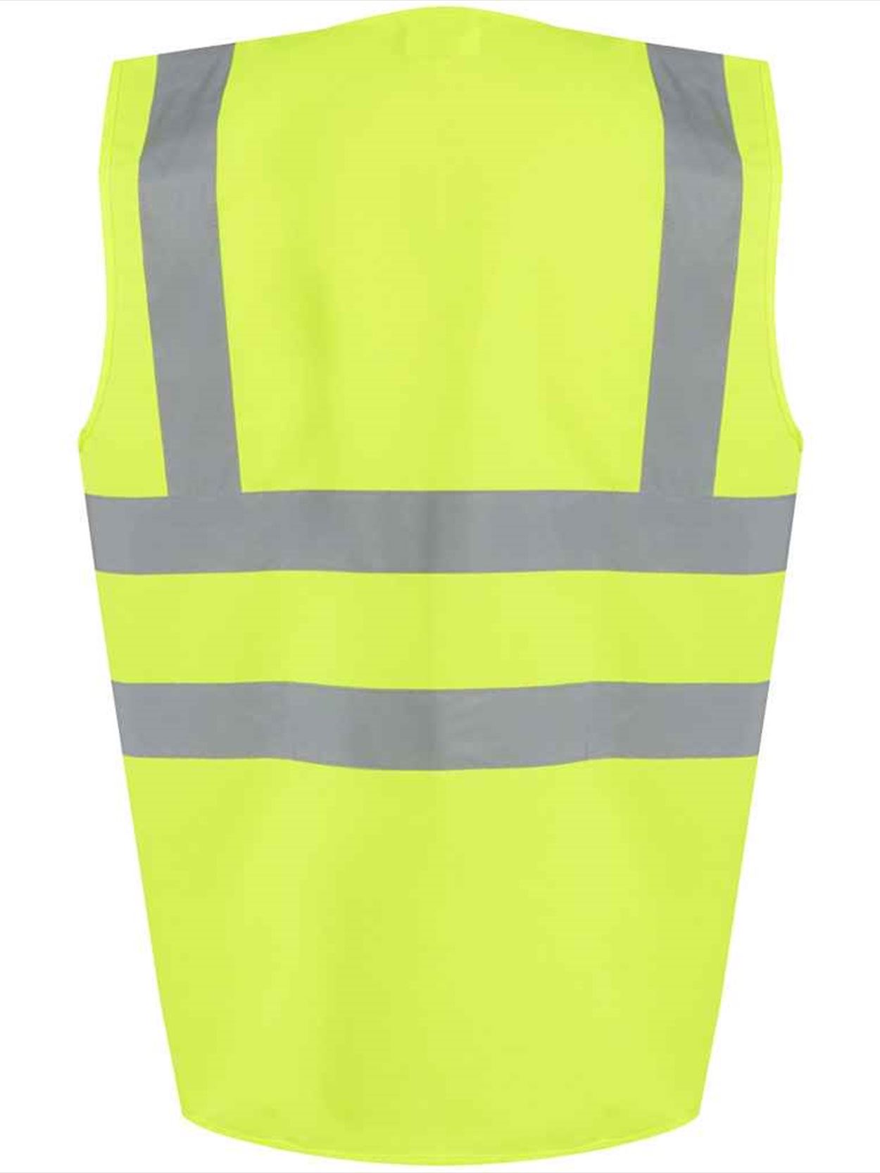 RG465 TRS254 Regatta High Visibility Pro Supervisor Vest Image 3