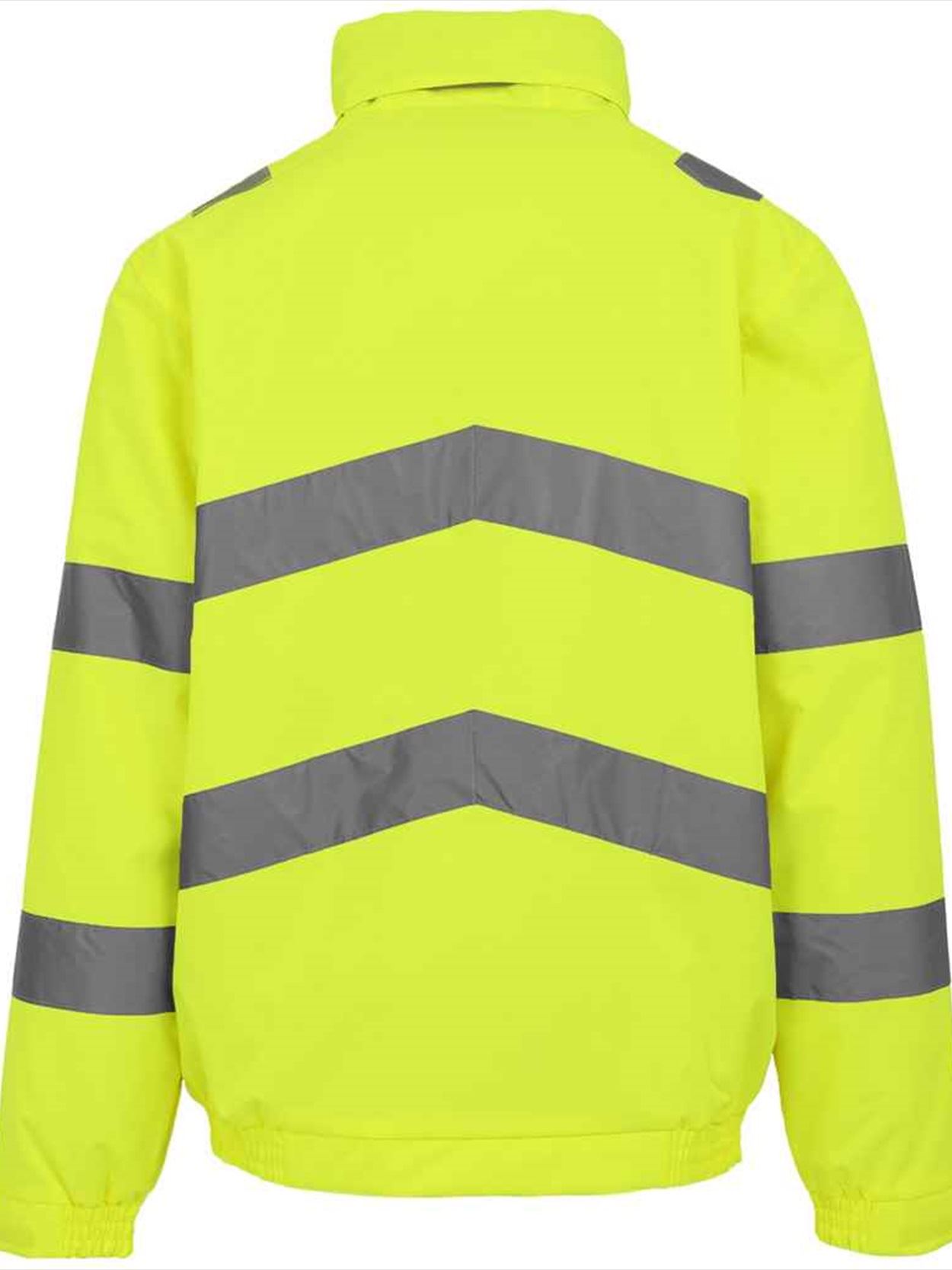 RG556 TRW457 Regatta High Visibility Pro Contract Dover Jacket Image 3