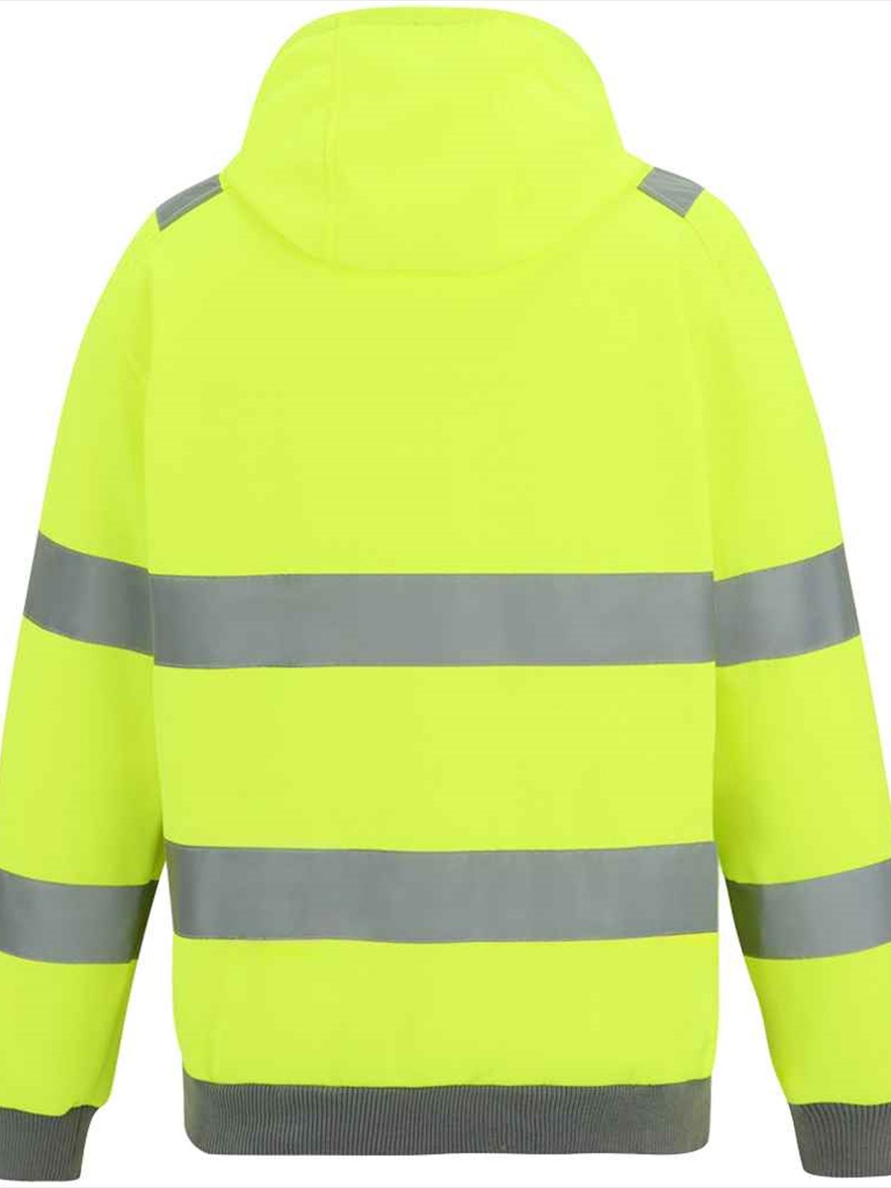 RG564 TRF814 Regatta High Visibility Pro Contract Hoodie Image 3