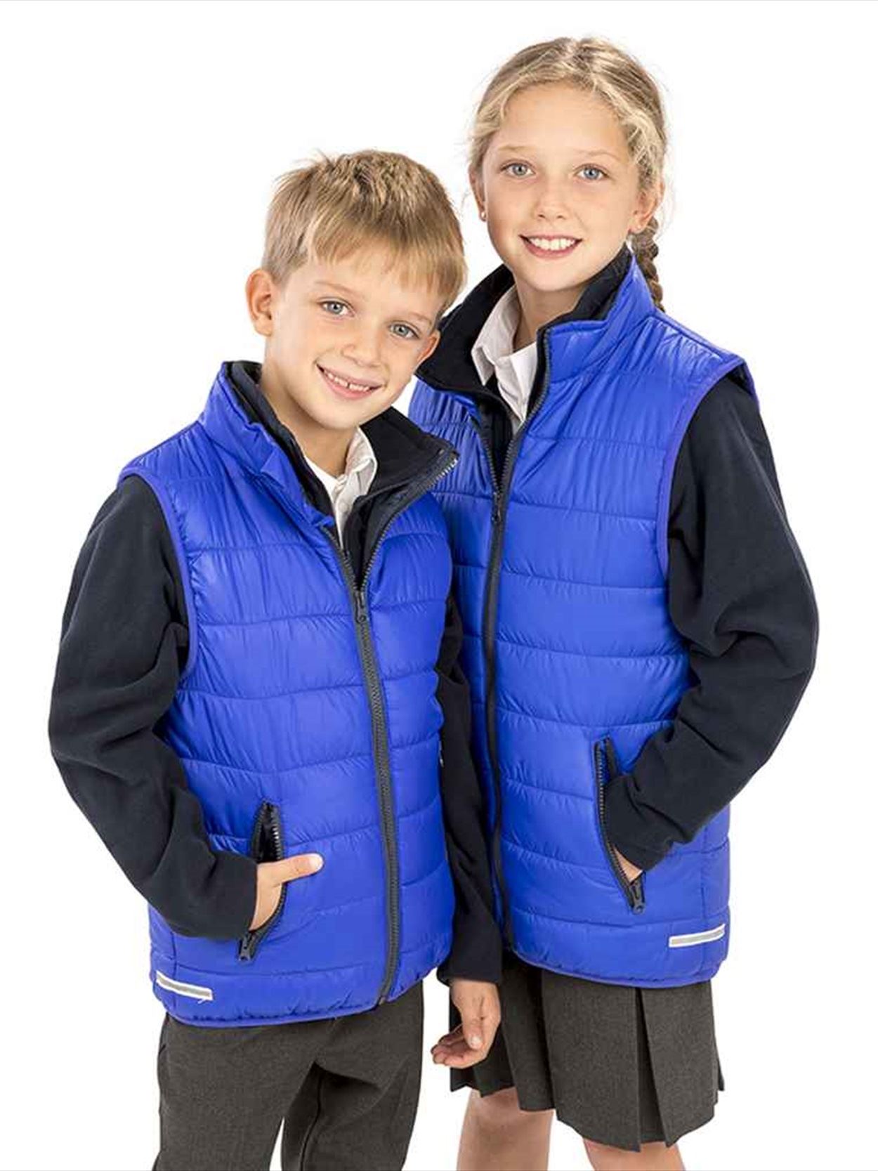 RS234B R234J/Y Result Core Kids Padded Bodywarmer Image 3
