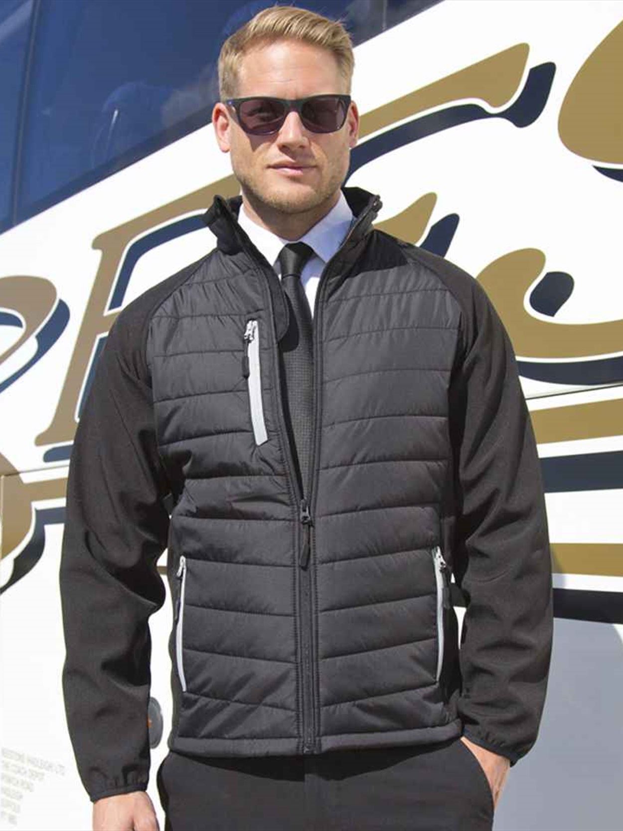RS237 R237X Result Recycled Compass Padded Jacket Image 1
