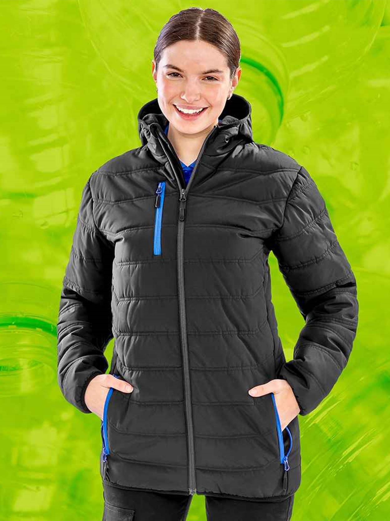 RS240 R240X Result Recycled Compass Padded Winter Jacket Image 3