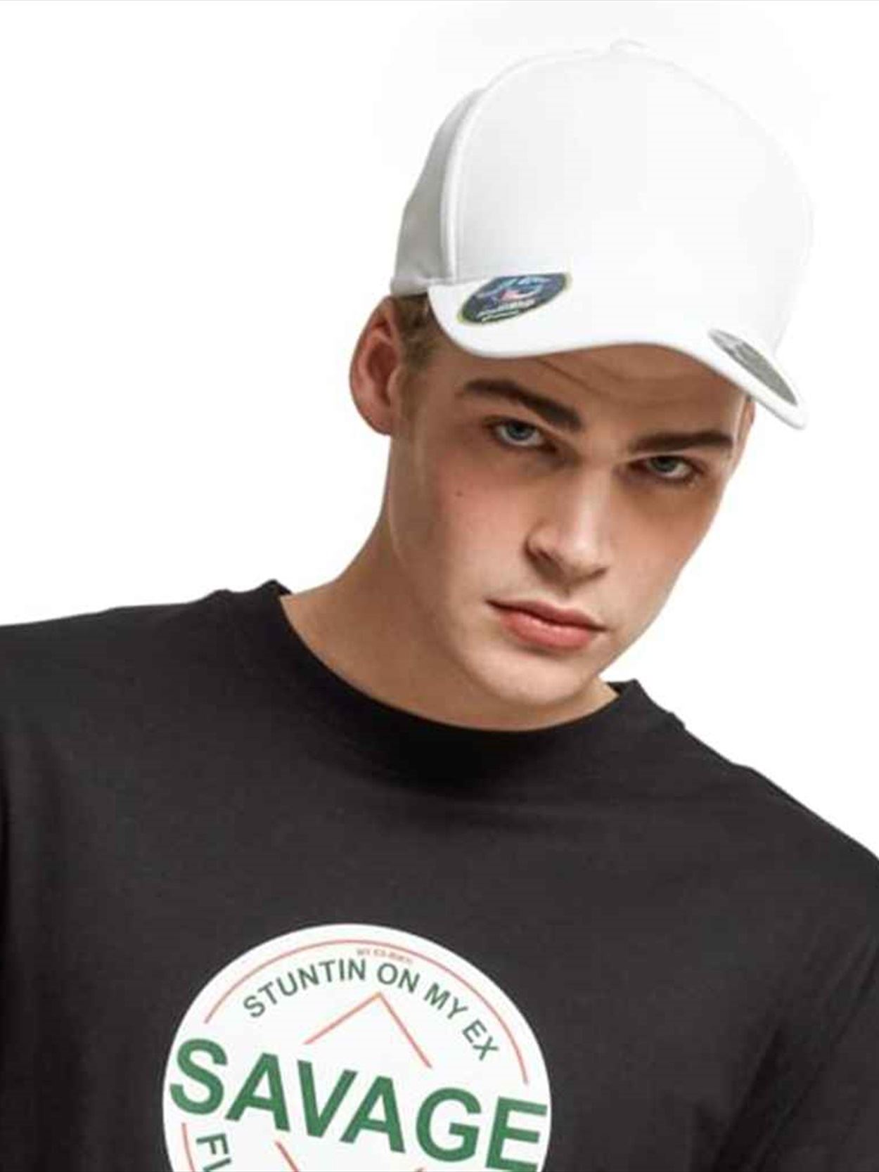 F110P 110P Flexfit Cool and Dry Mini Piqué Cap Image 2