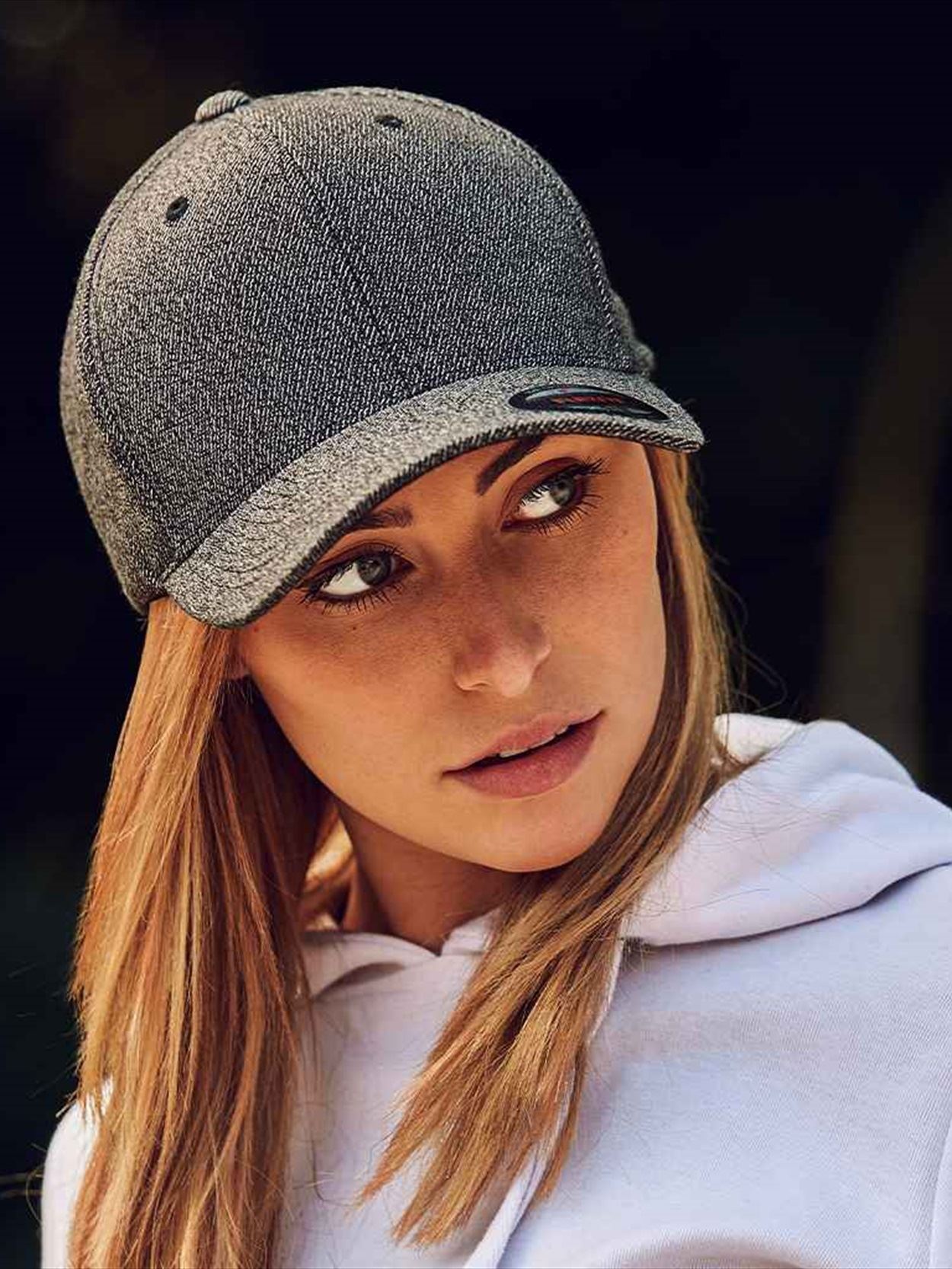 F6355 6355 Flexfit Melange Cap Image 1